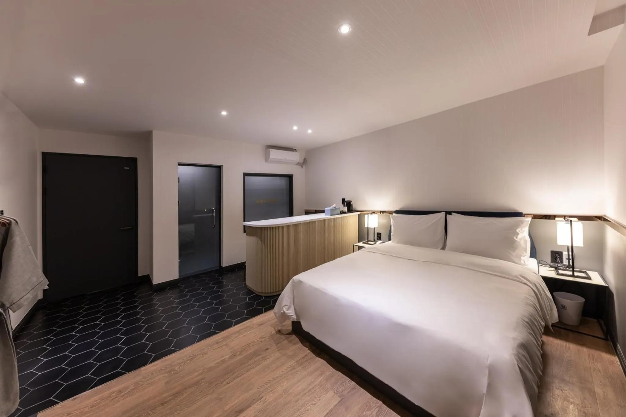 Bed in Brown Dot Hotel Seong Seo