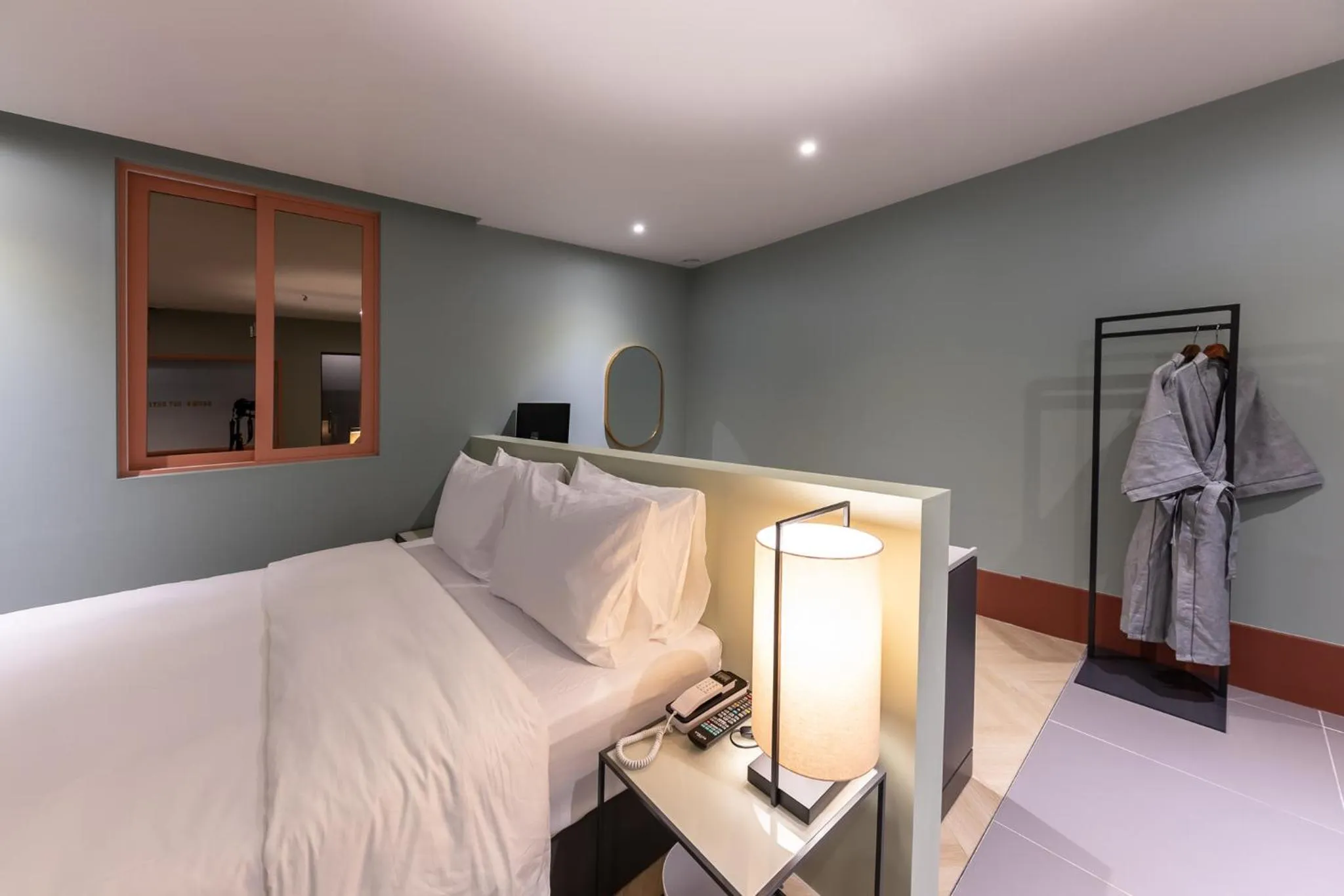 Bed in Brown Dot Hotel Seong Seo