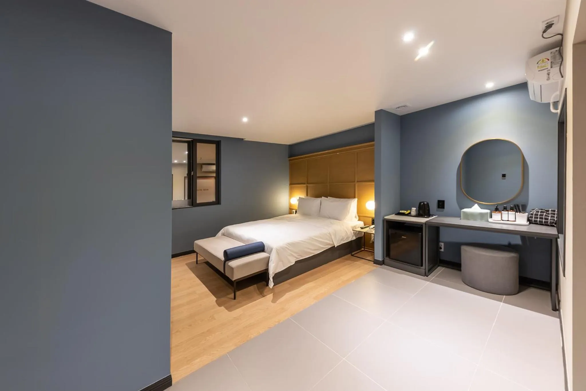 Bed in Brown Dot Hotel Seong Seo