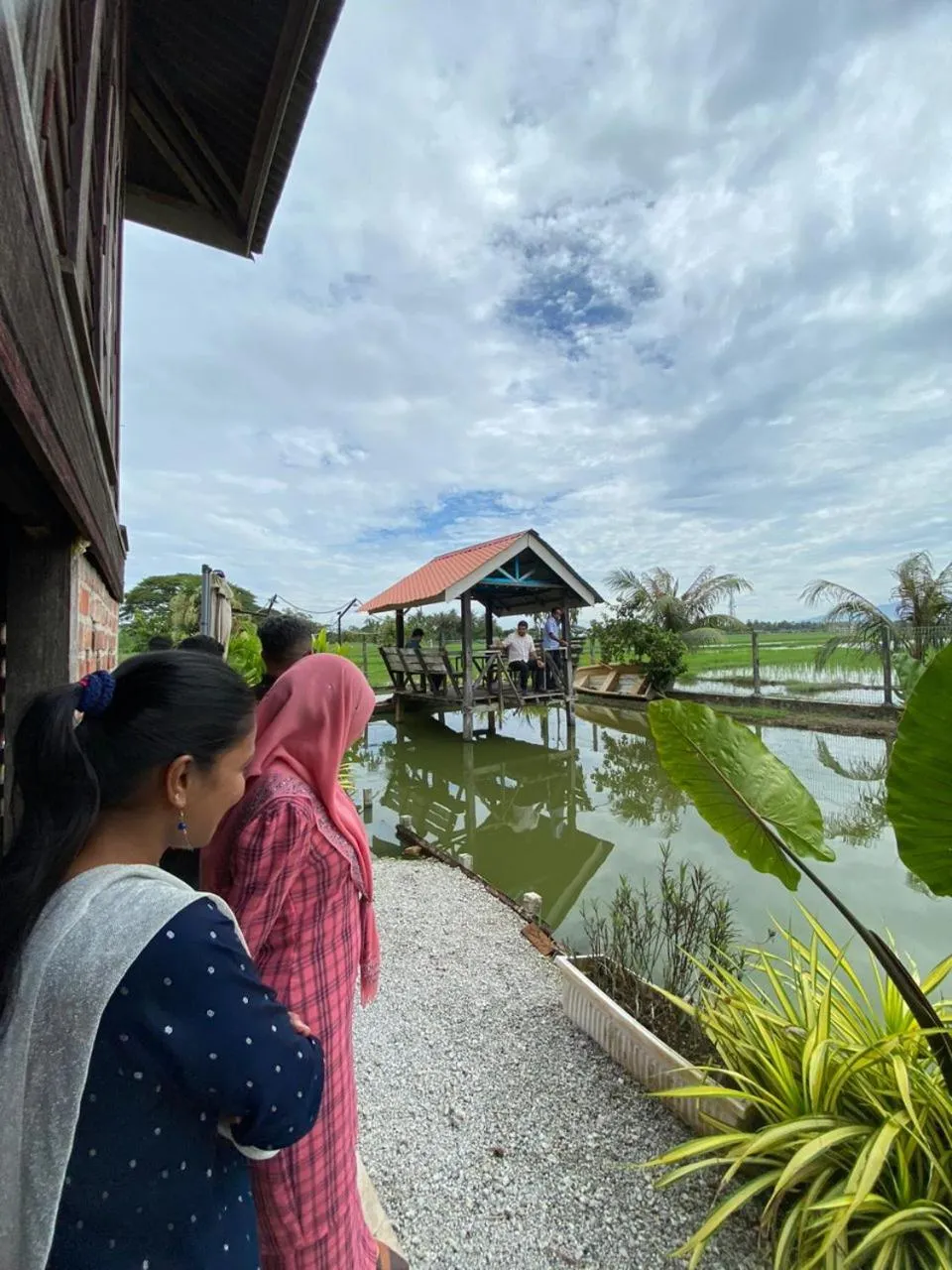 Garden in Dangau Sala D'Kontena