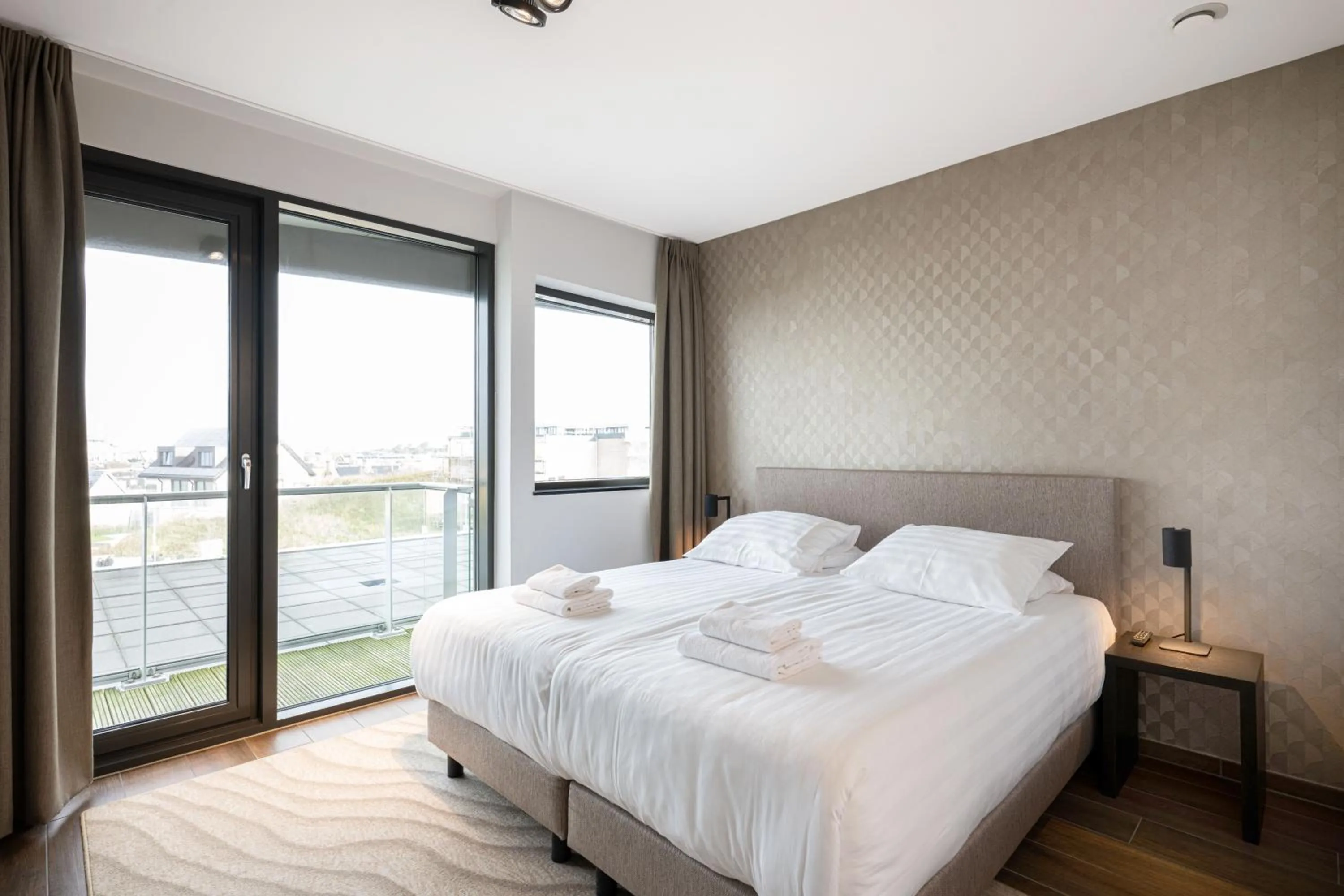 Bedroom, Bed in Maris Apartments