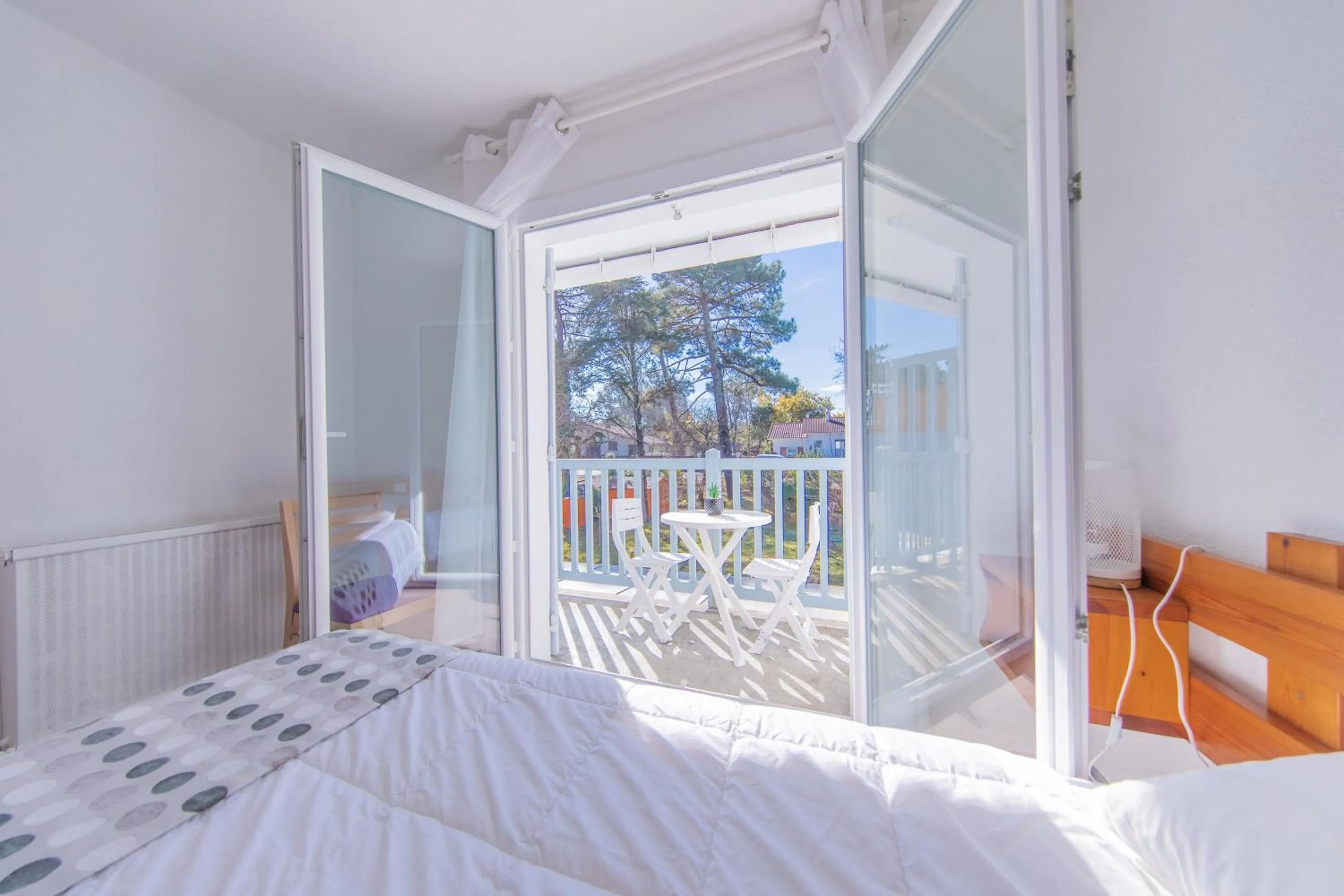 Bed in Hôtel Land'Azur