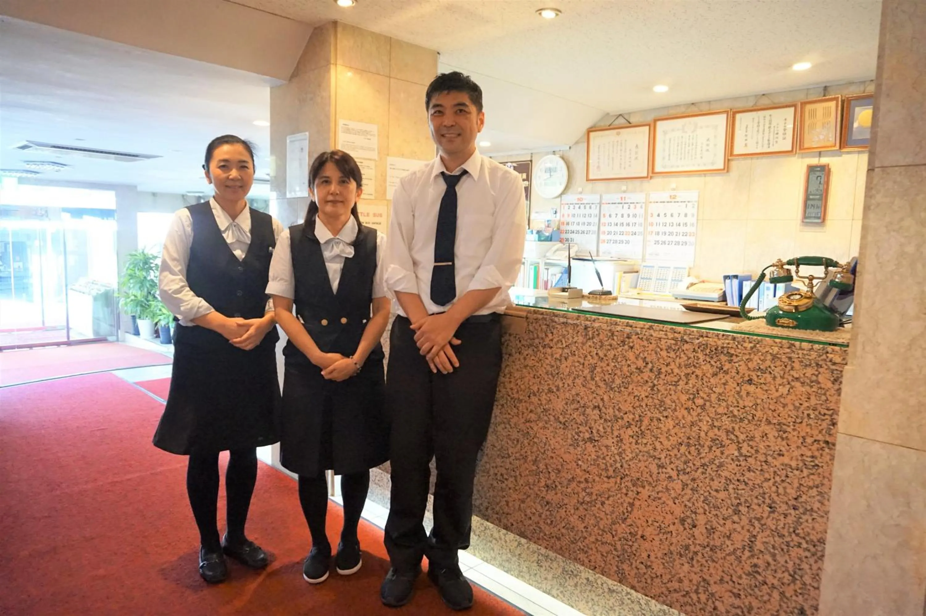 Staff in Hotel Yokosuka