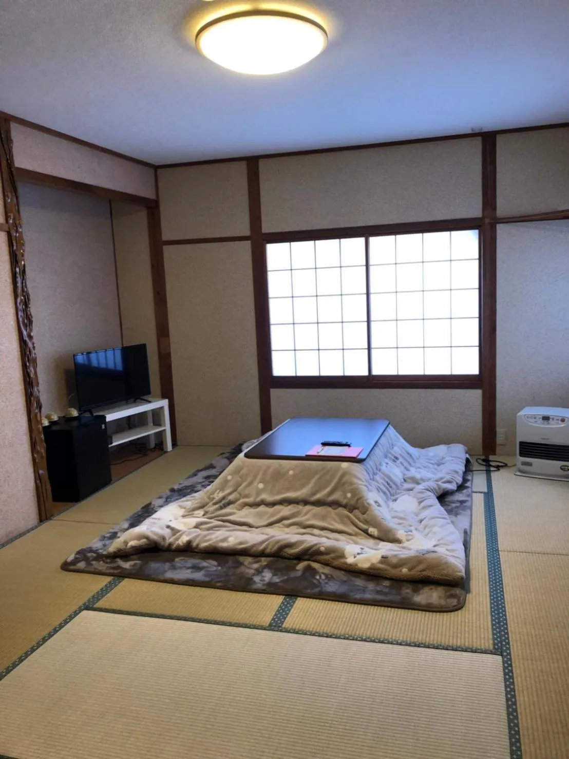 Bed in Oyado Zen