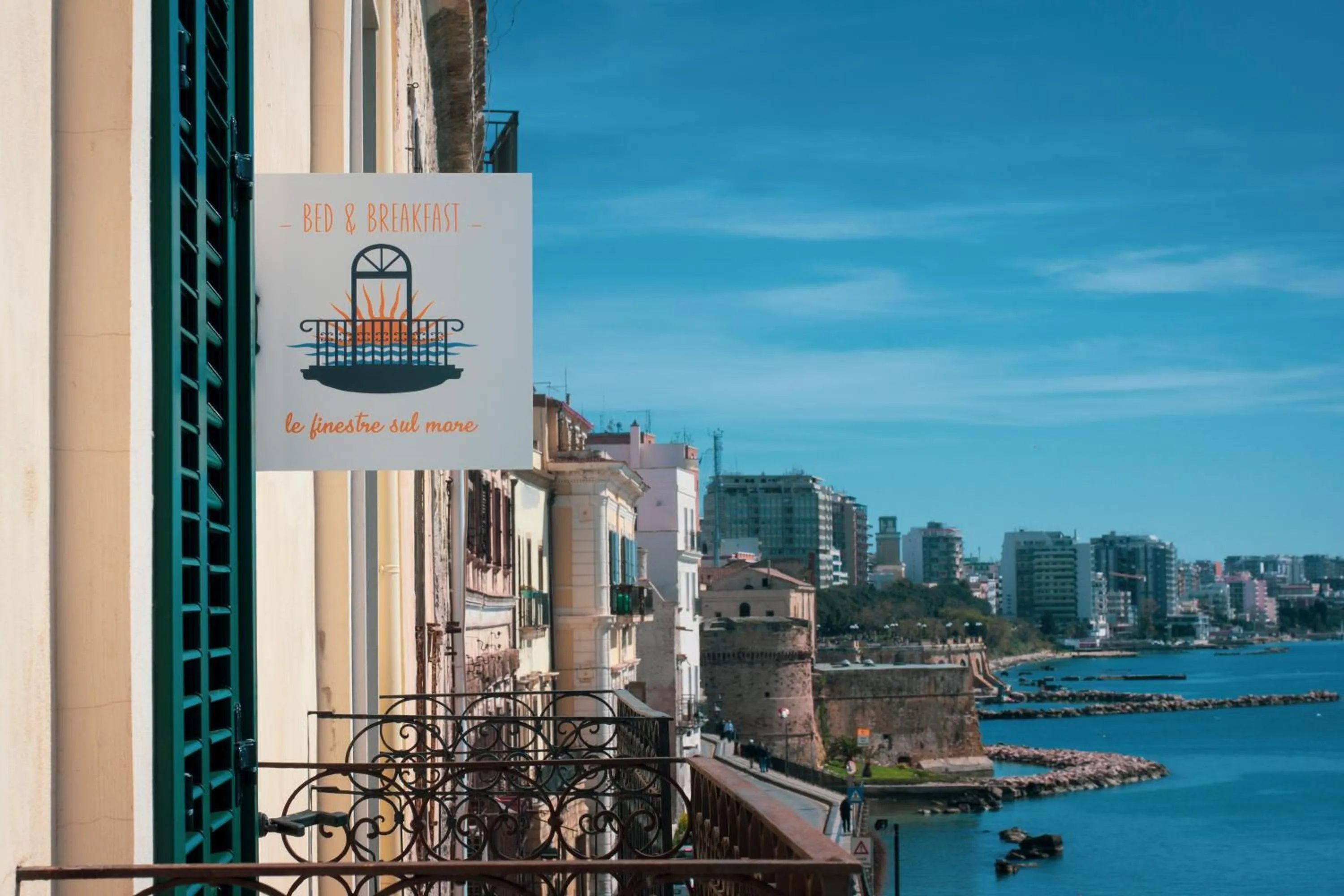 Property building in B&B Le finestre sul mare