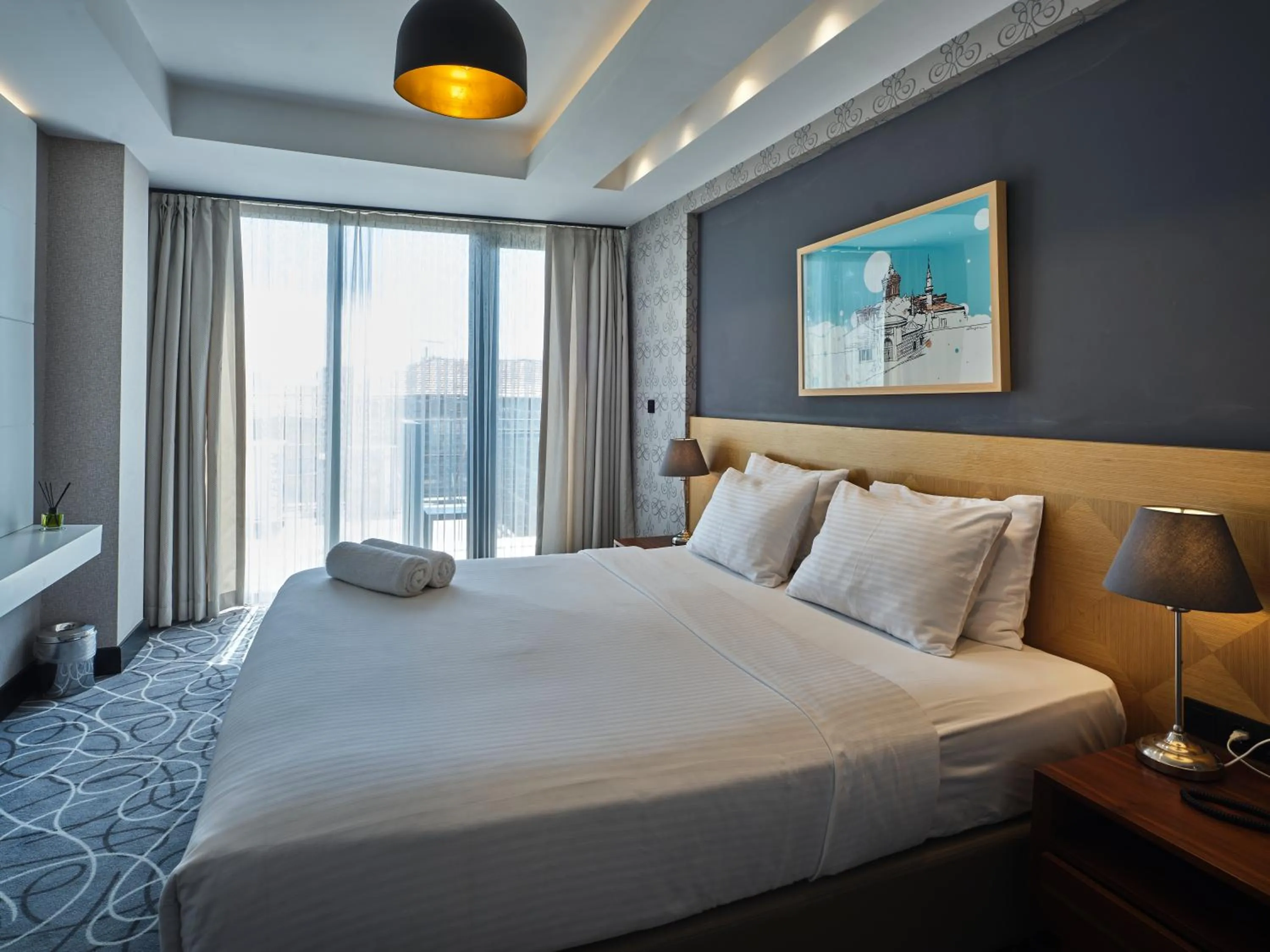 Bedroom, Bed in Four-G Hotel