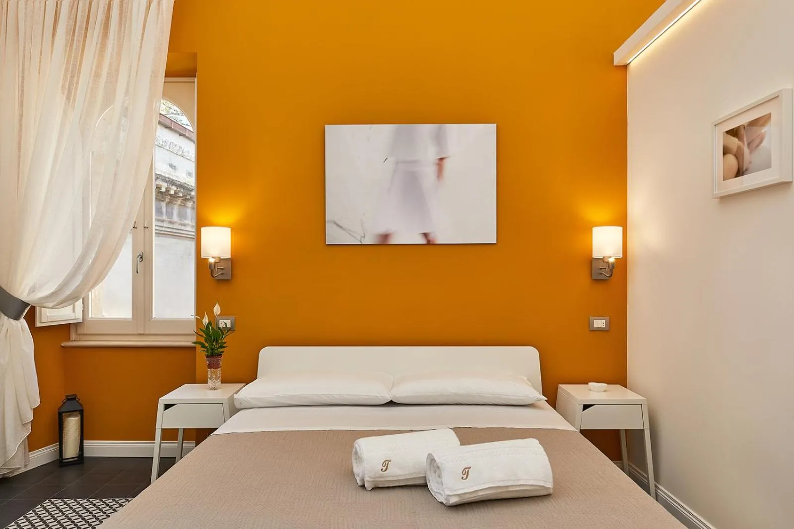 Bed in Donna Teresa Guest House