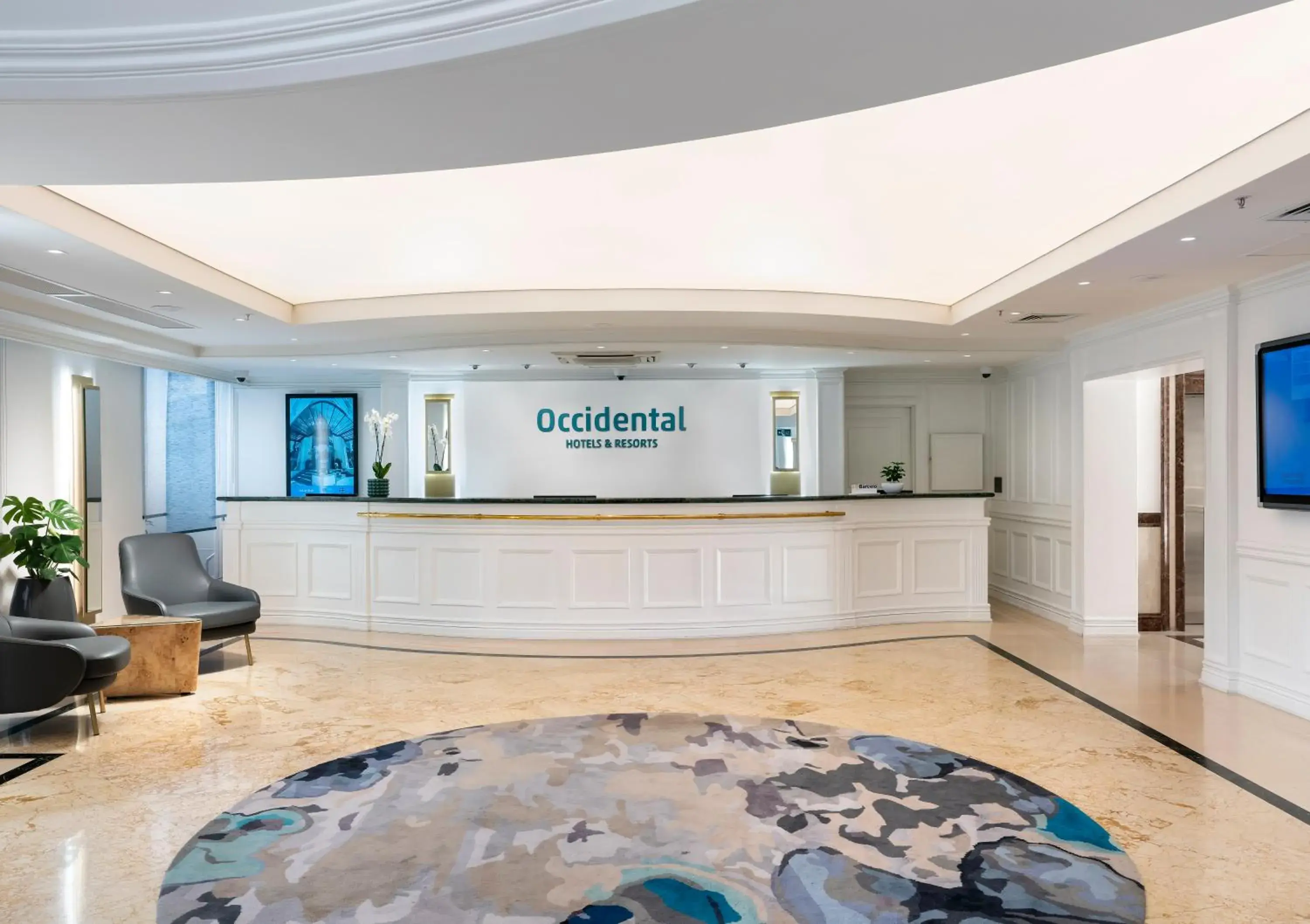 Lobby or reception in Occidental Taksim Lobby or reception in Occidental Taksim