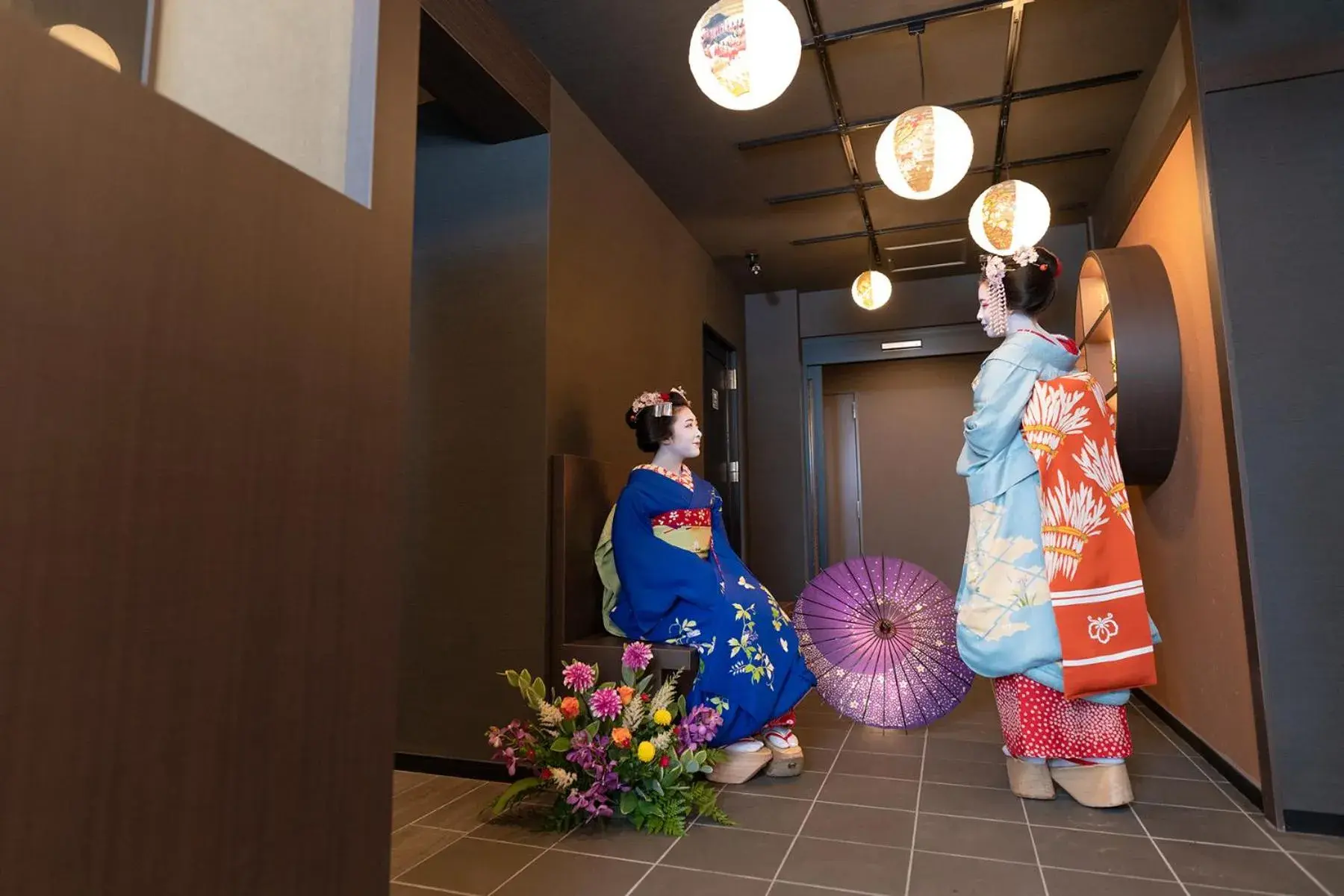 Lobby or reception in Stay SAKURA Kyoto Matsuri Lobby or reception in Stay SAKURA Kyoto Matsuri