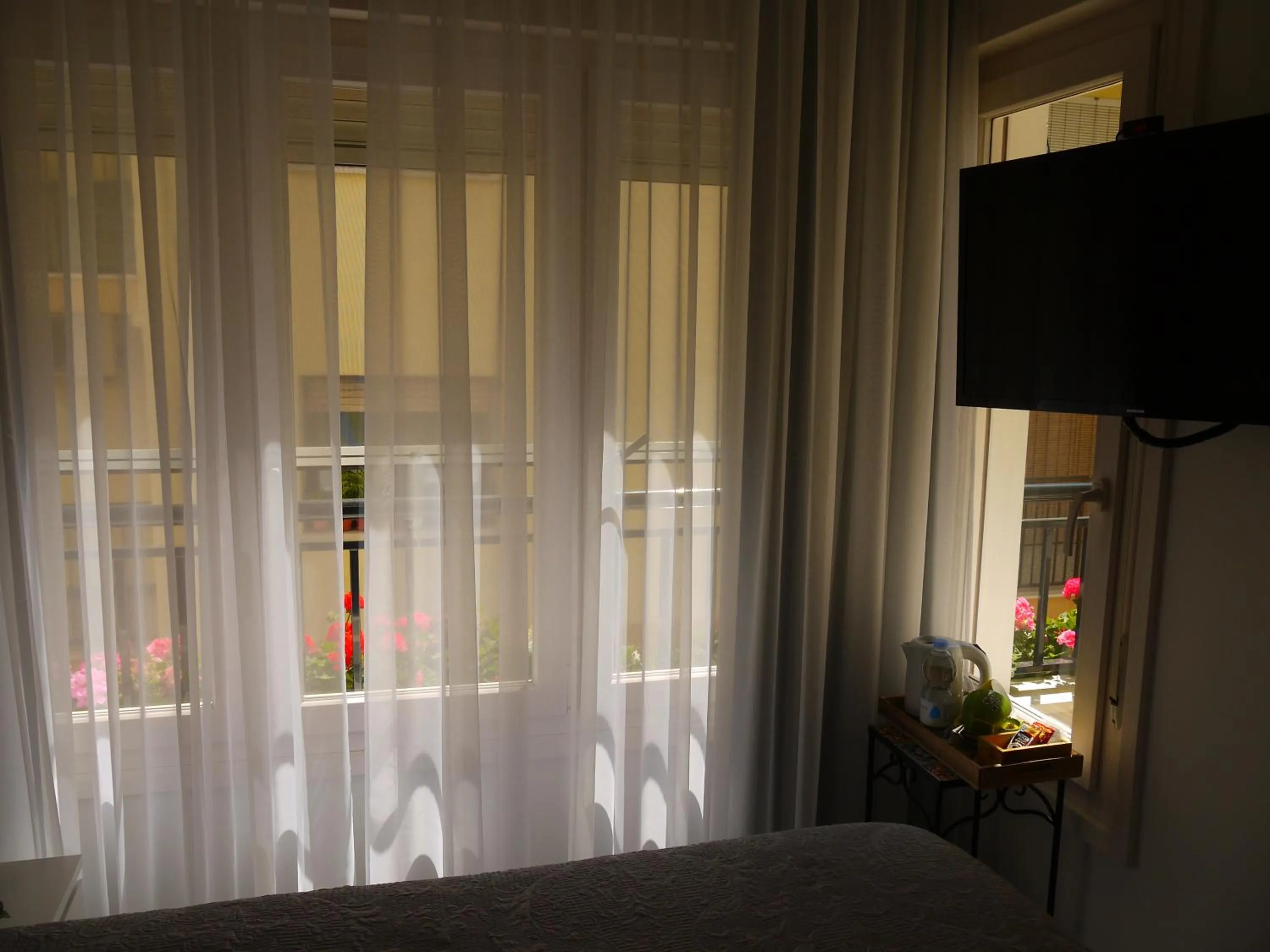 Bed in Hotel Maravillas del Mundo