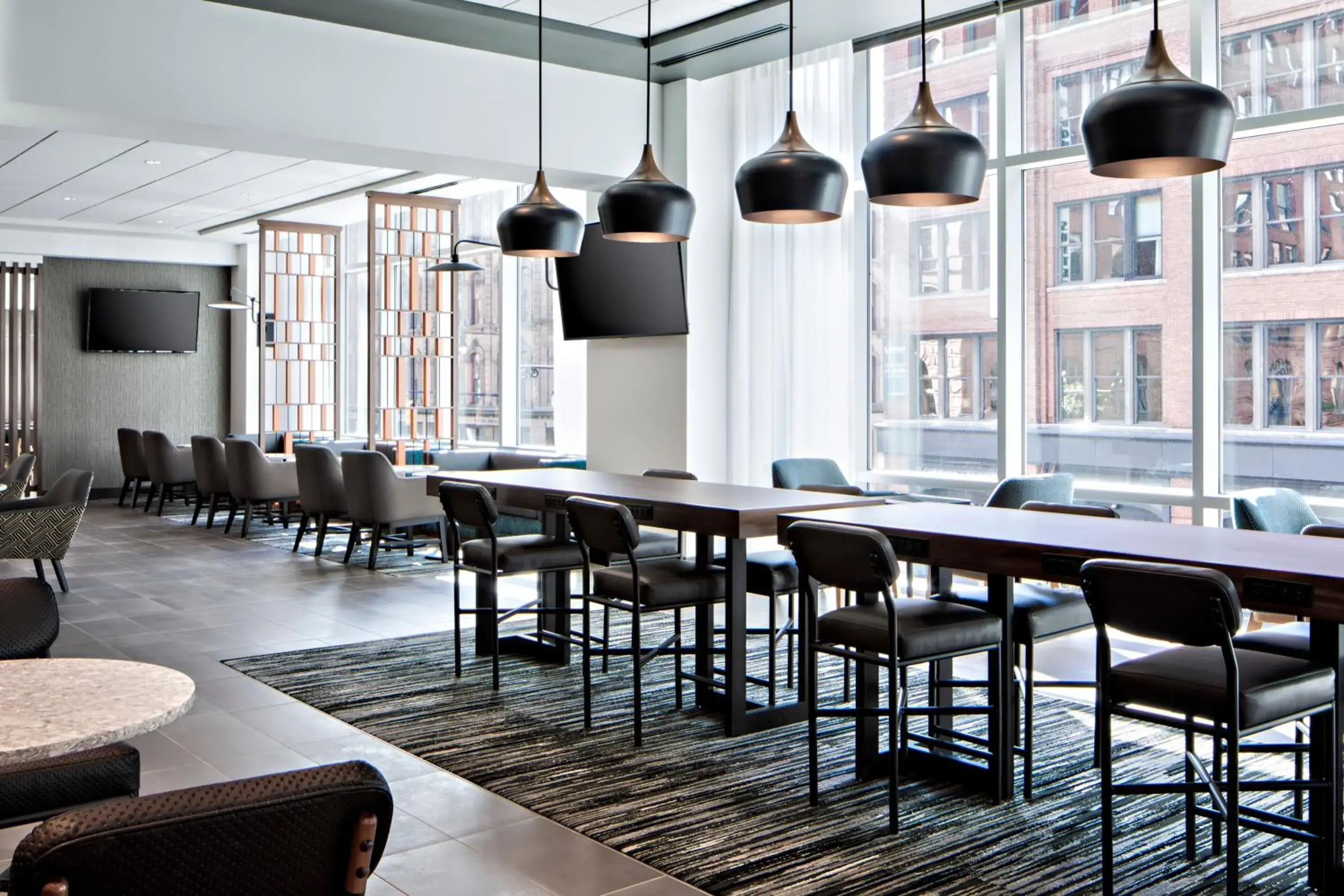 Lobby or reception in Hyatt Place Grand Rapids Downtown Lobby or reception in Hyatt Place Grand Rapids Downtown