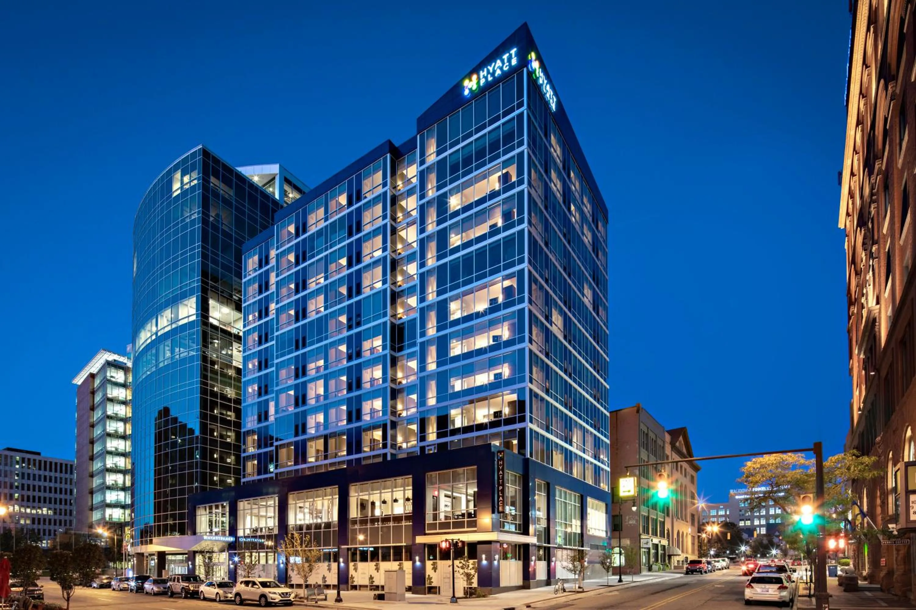 Property building in Hyatt Place Grand Rapids Downtown