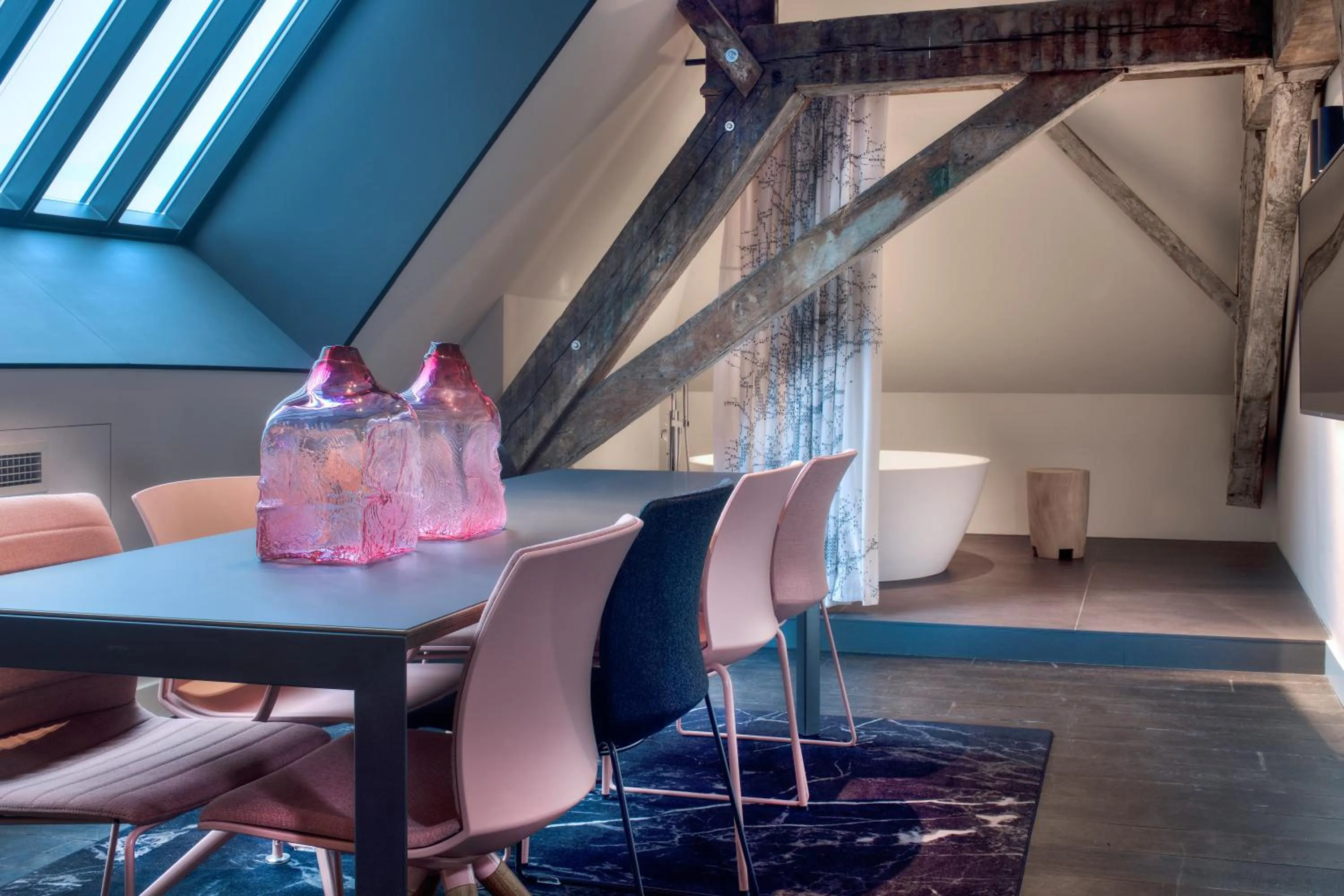 Dining area in Kazerne Hotel - Member of Design Hotels