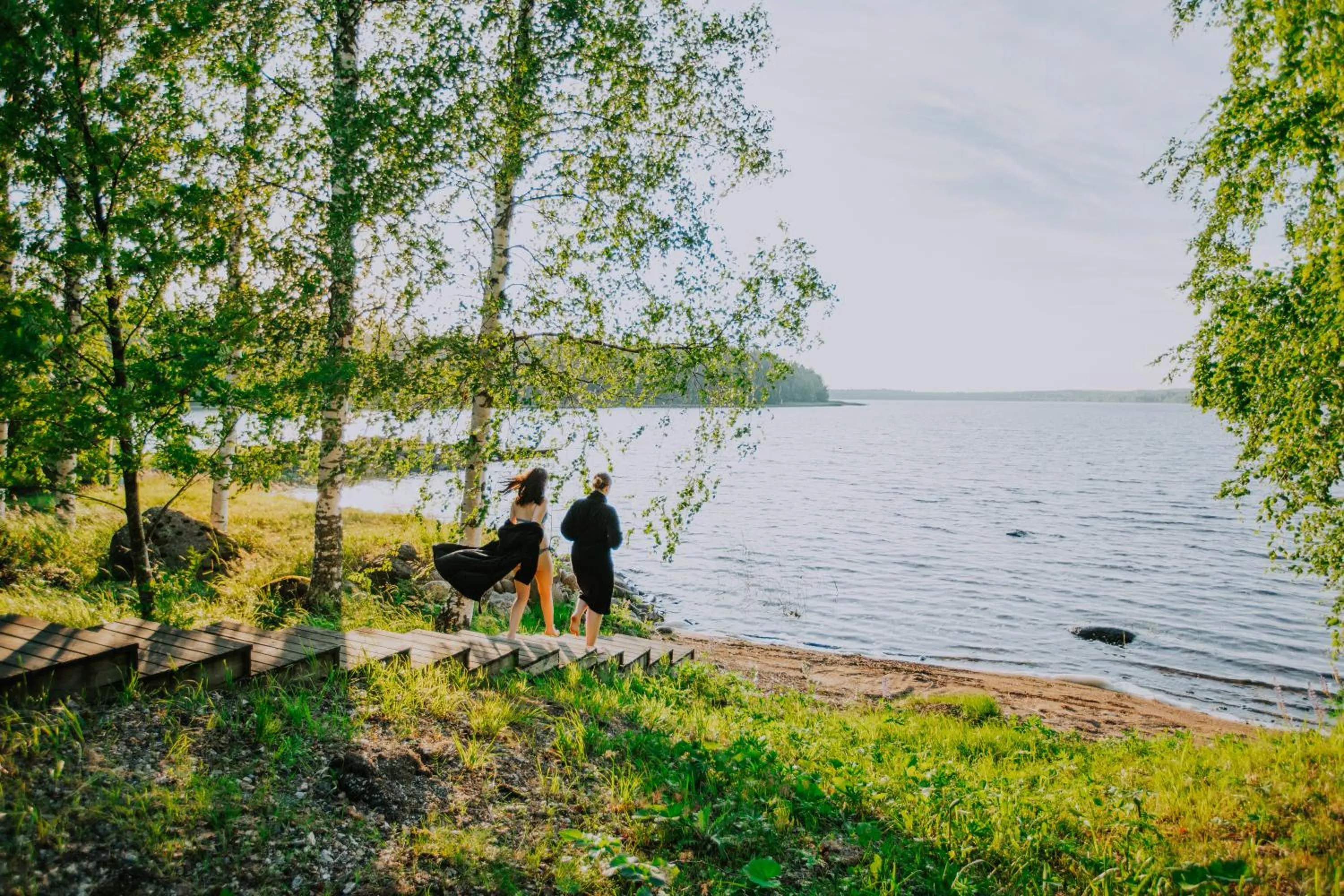 Property building in Revontuli Resort Glass Igloos