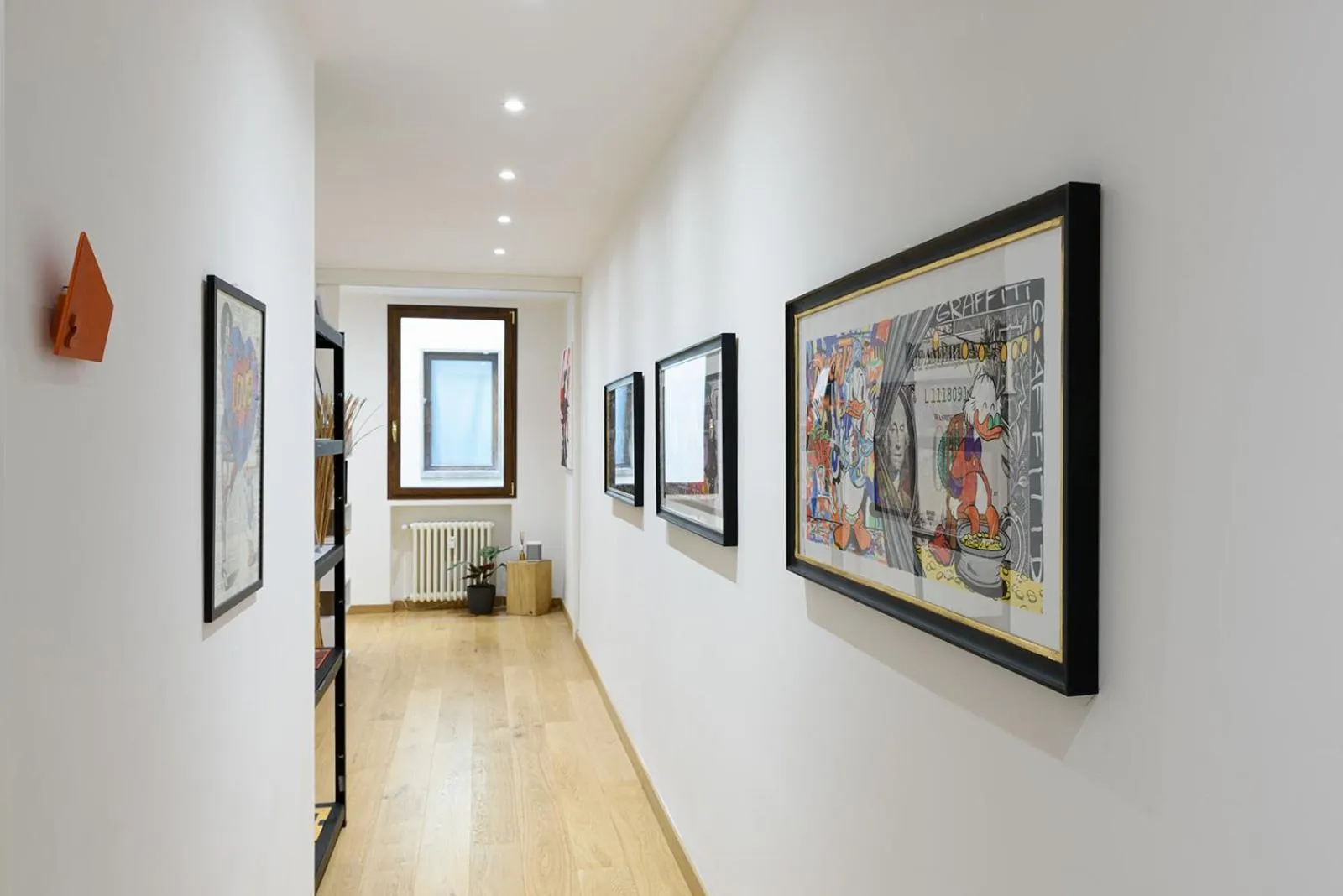 Lobby or reception in B&B La Marmora 39