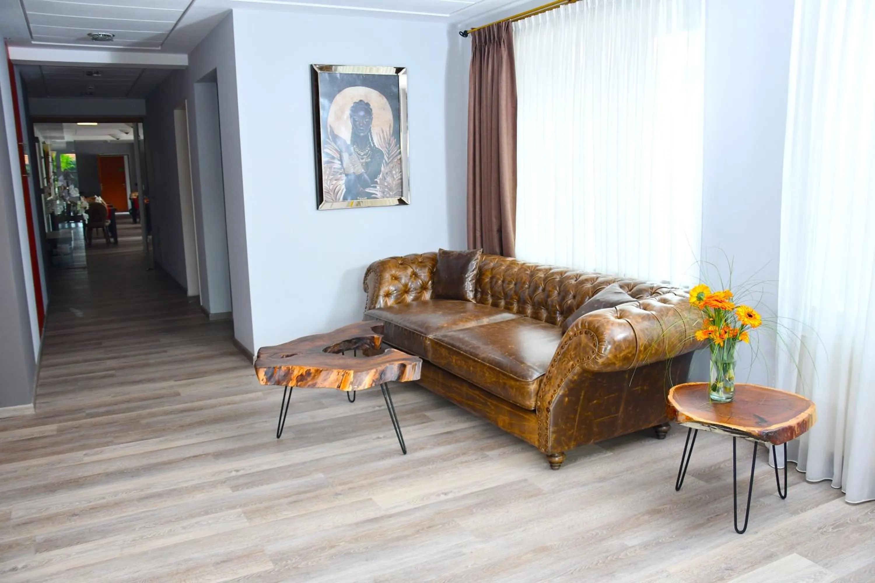 Seating area in LANDHAUS LENGEDE Hotel