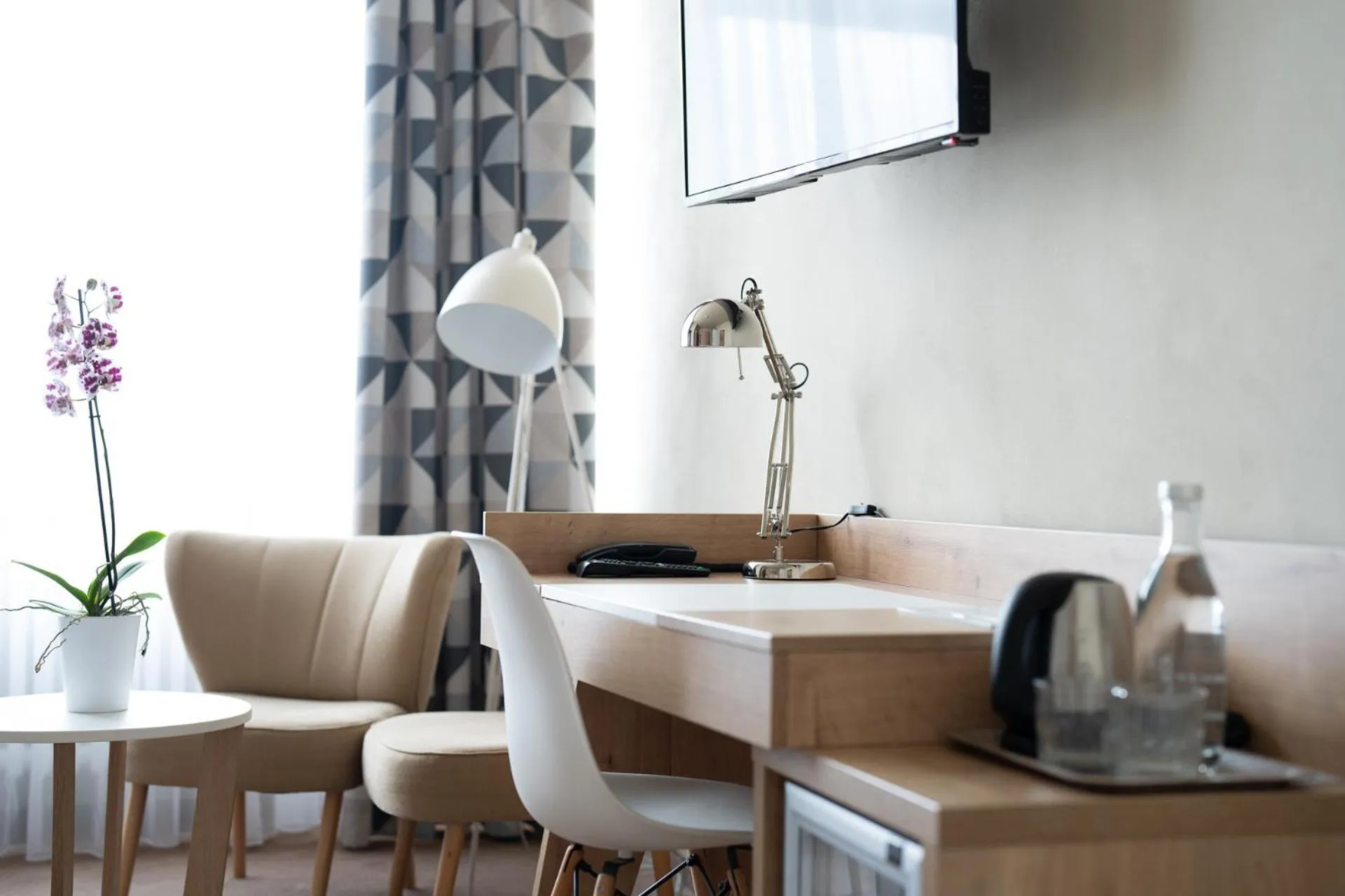 Seating area in Hotel Liberec