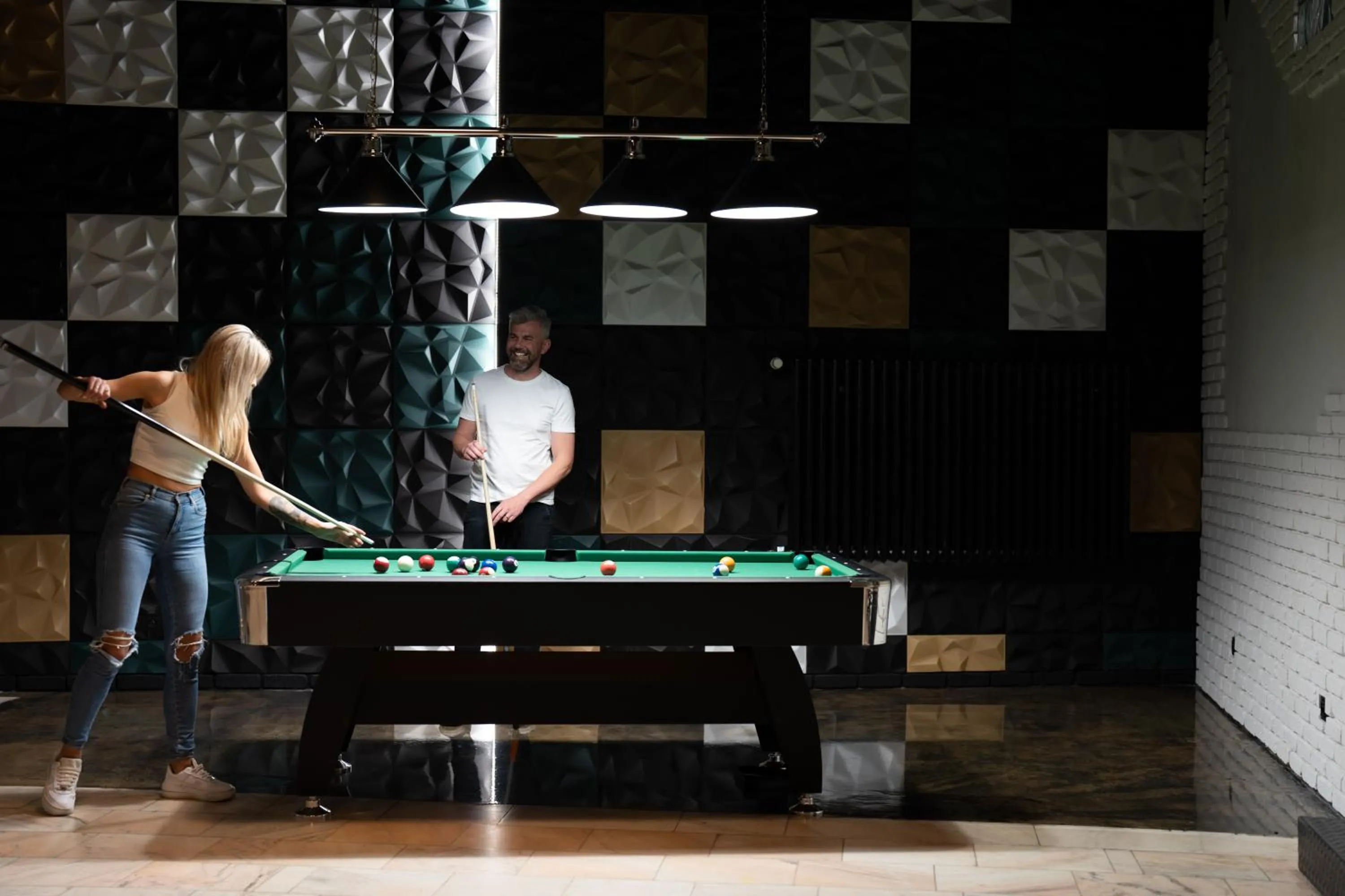 Billiard in Hotel Liberec