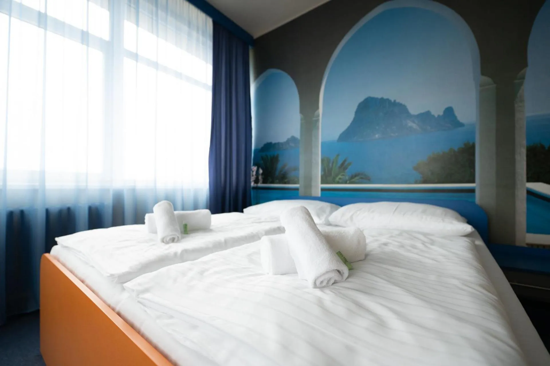 Bed in Hotel Liberec