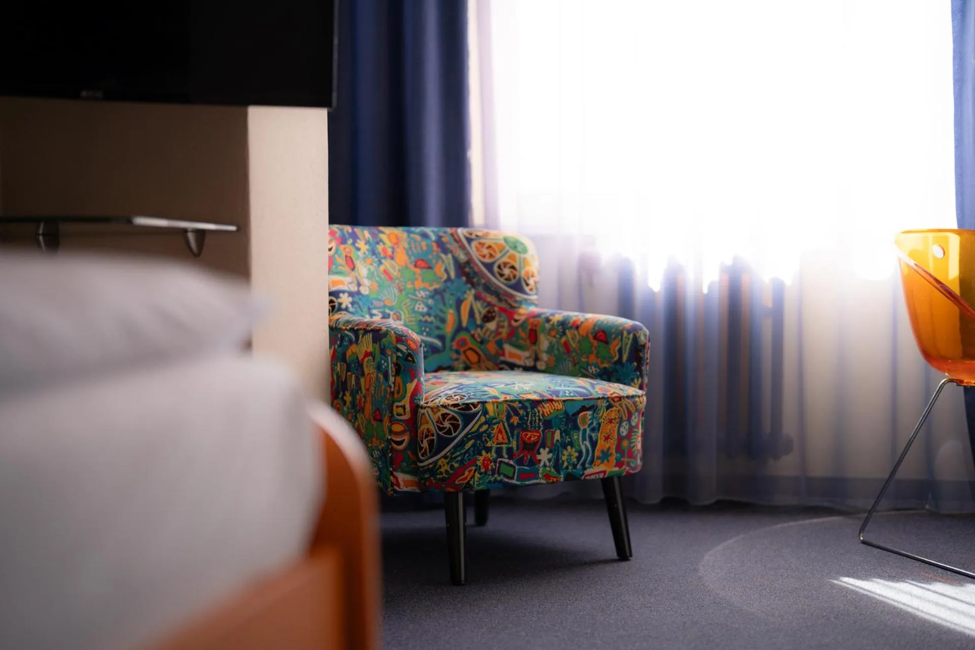 Seating area in Hotel Liberec