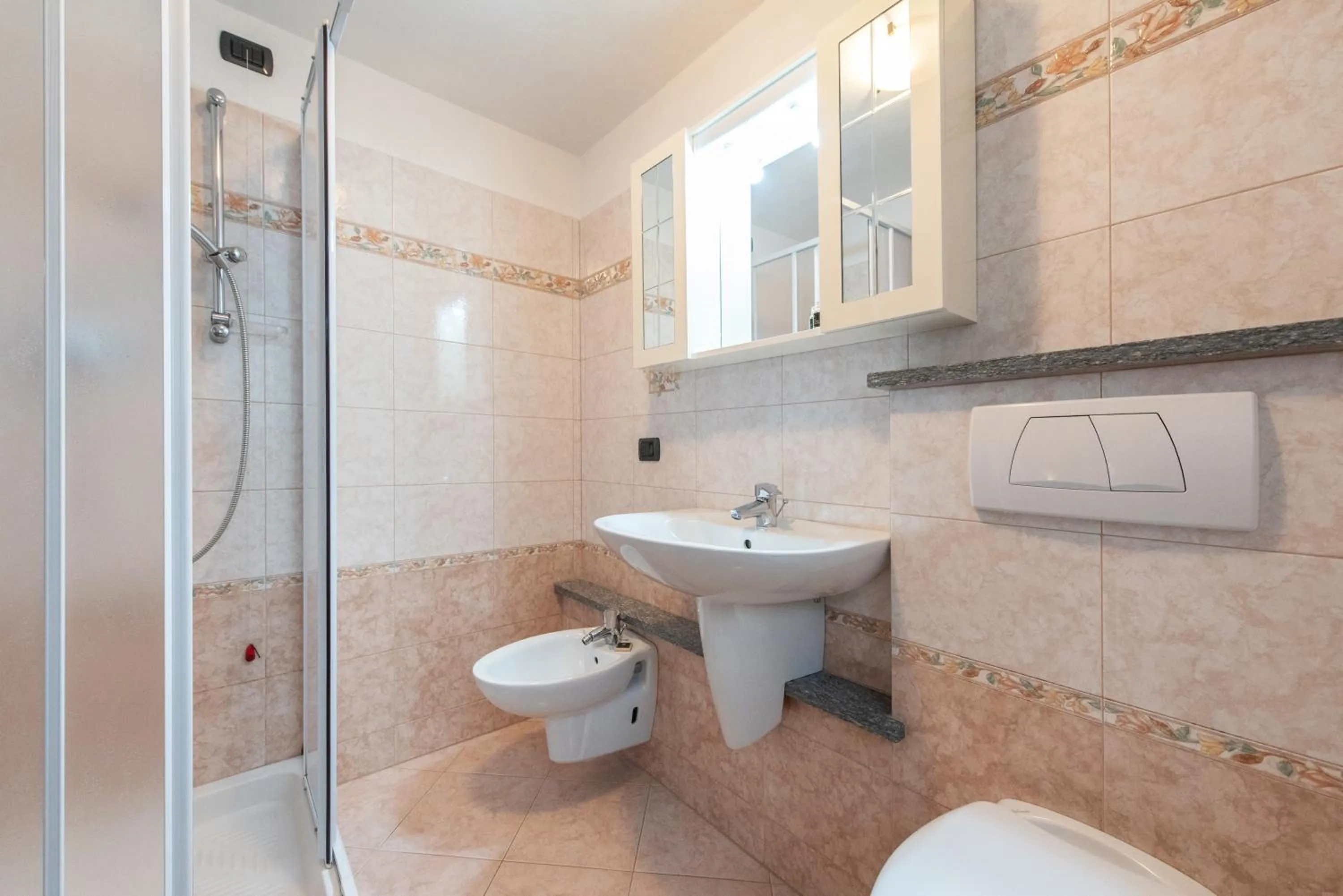 Bathroom in Agriturismo La Clochette