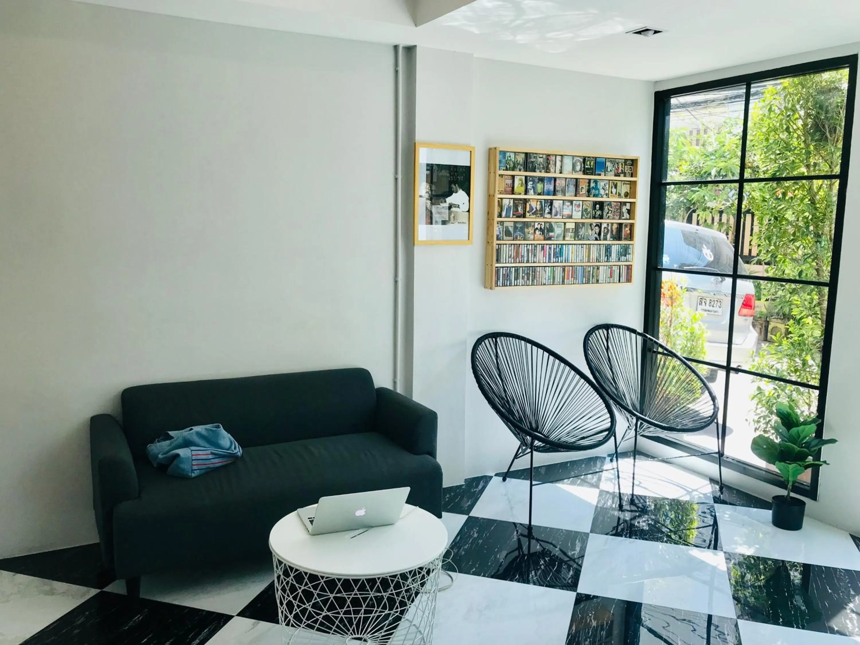 Living room in 9TY hotel (ninety hotel)