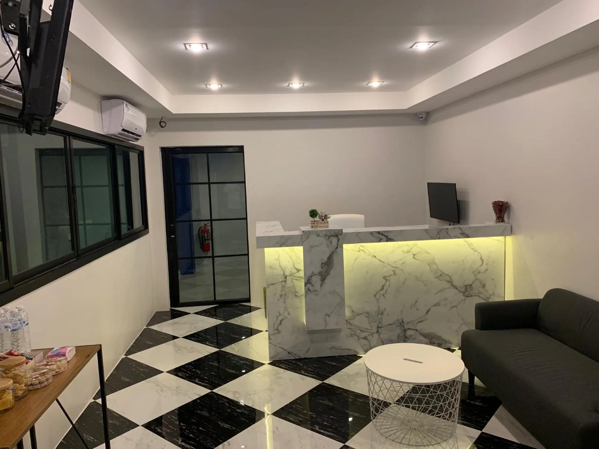 Living room in 9TY hotel (ninety hotel)