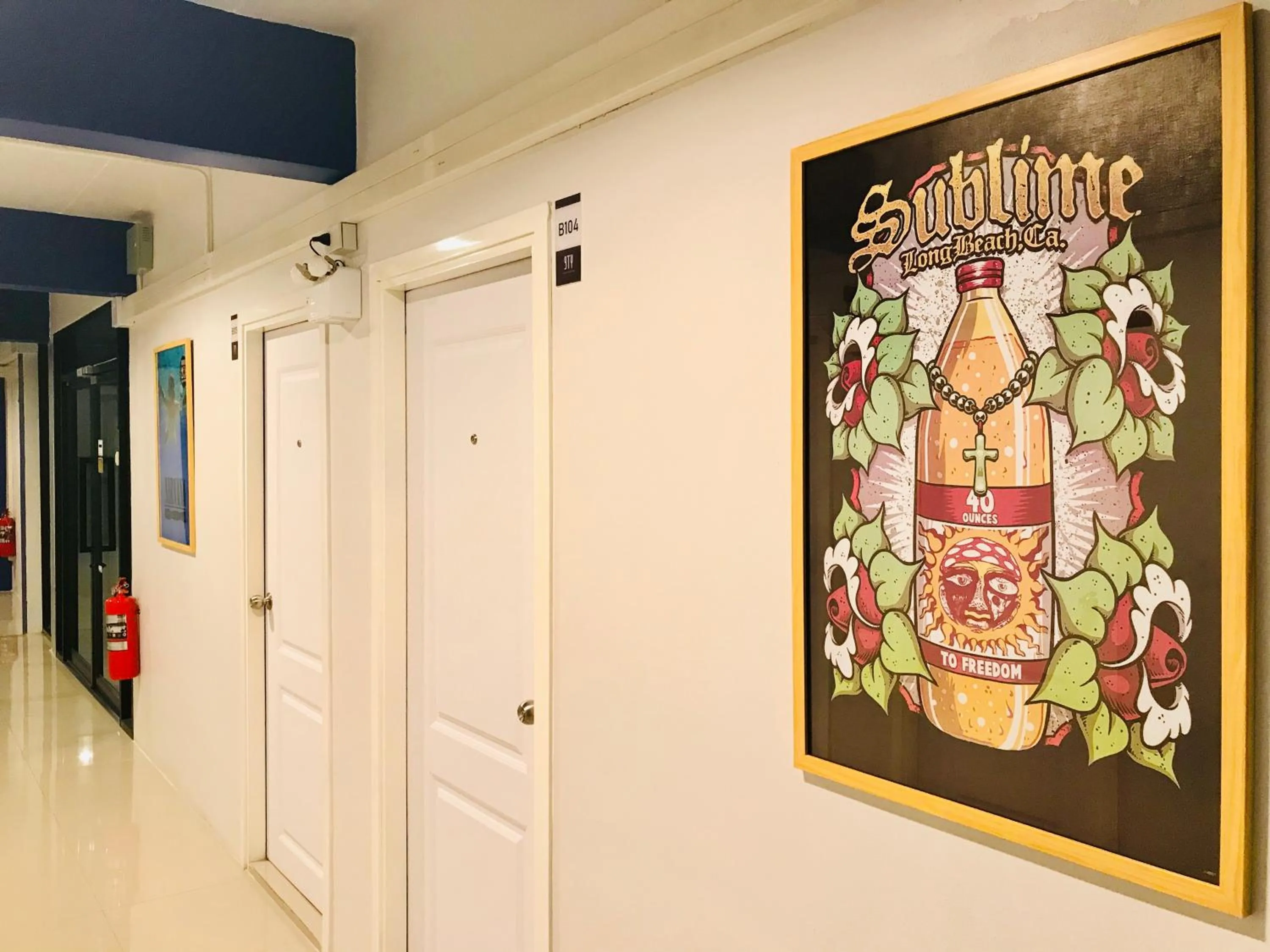 Decorative detail in 9TY hotel (ninety hotel)