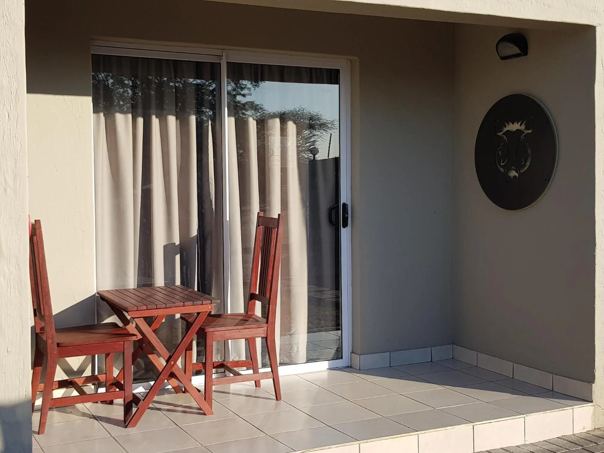 Balcony/Terrace in Tlou Safari Lodge