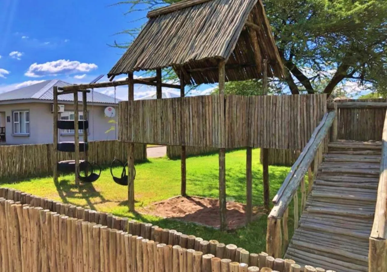 Children play ground in Tlou Safari Lodge