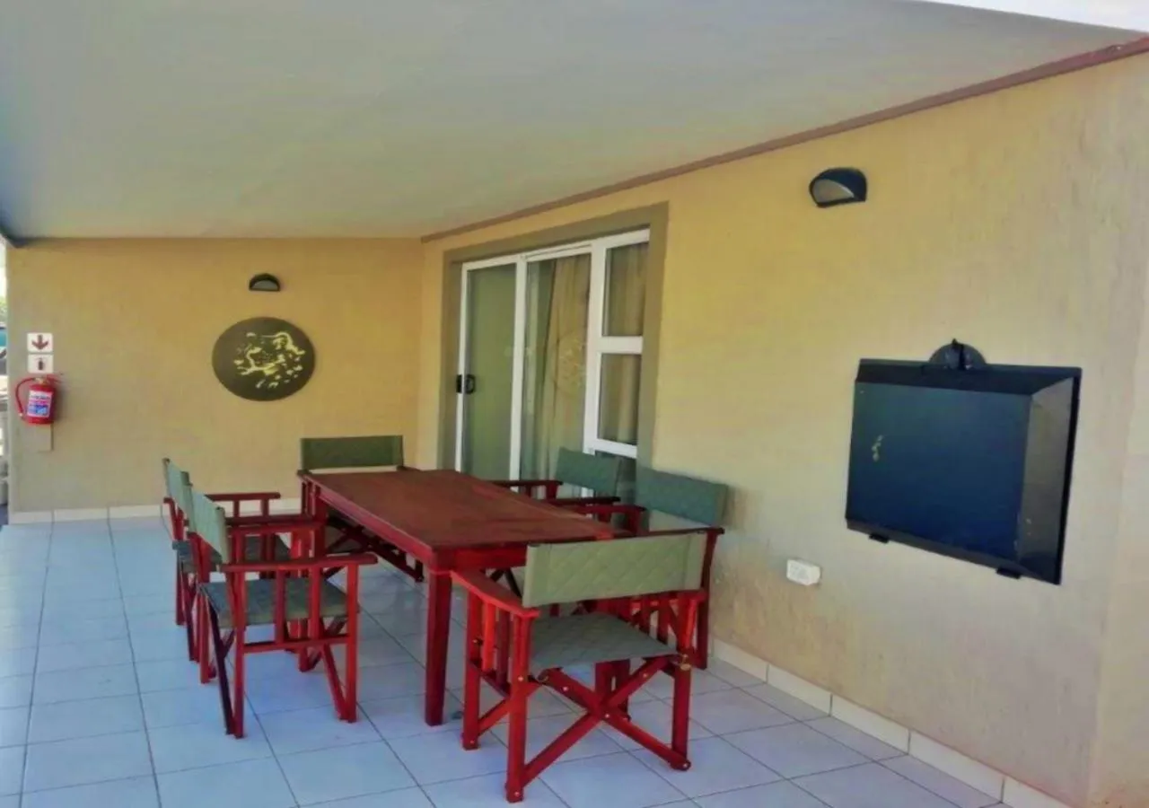 Balcony/Terrace in Tlou Safari Lodge