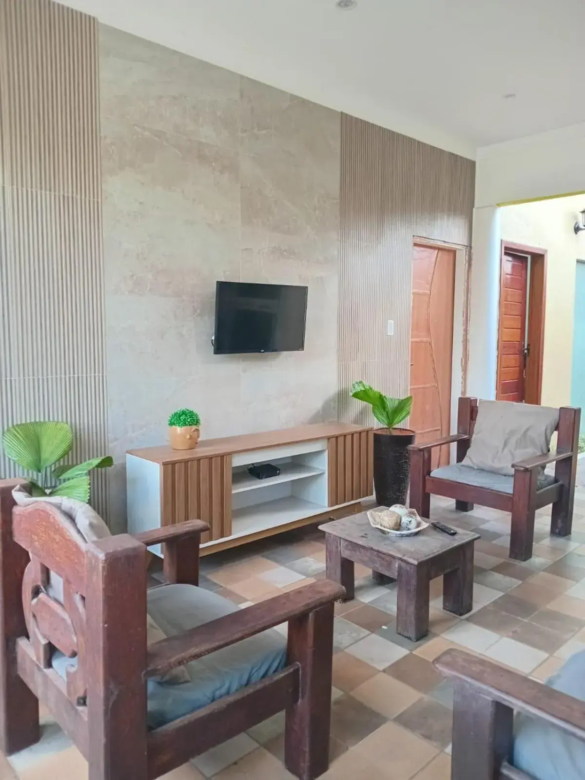 Lobby or reception in Recanto das Arvores Lobby or reception in Recanto das Arvores