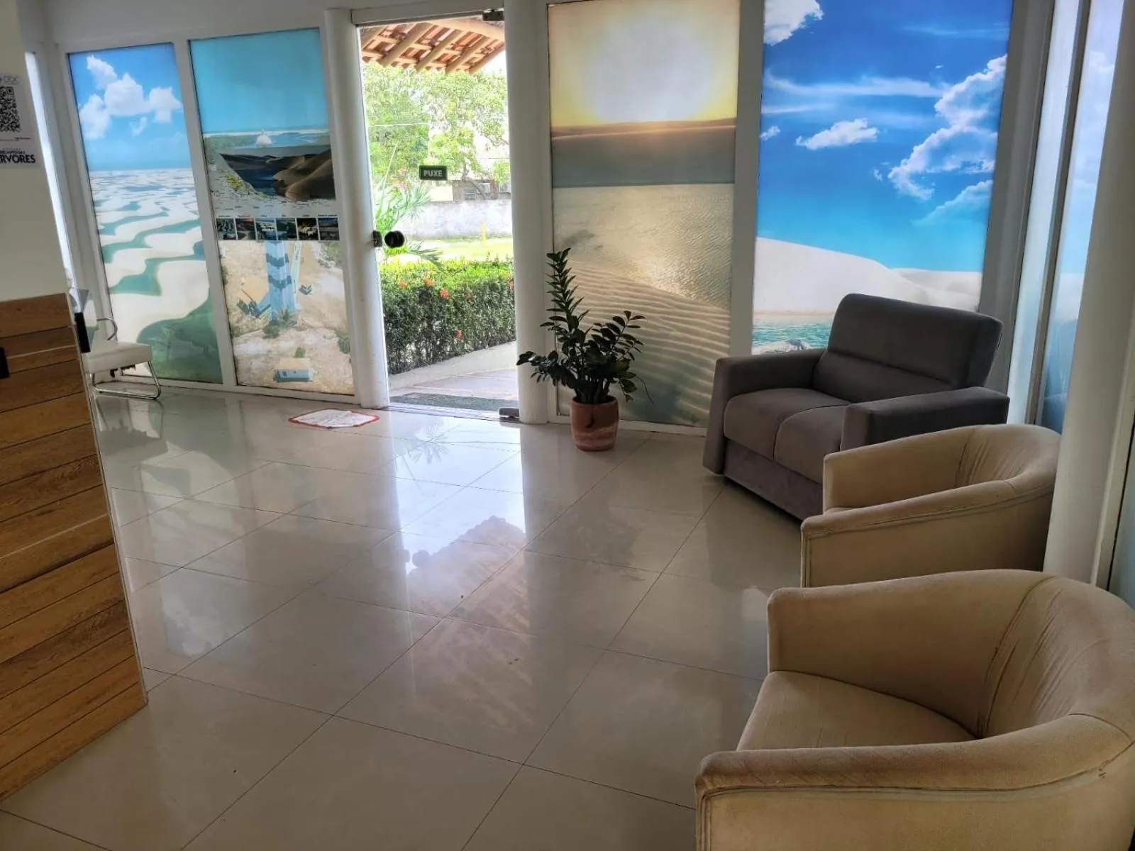 Lobby or reception in Recanto das Arvores