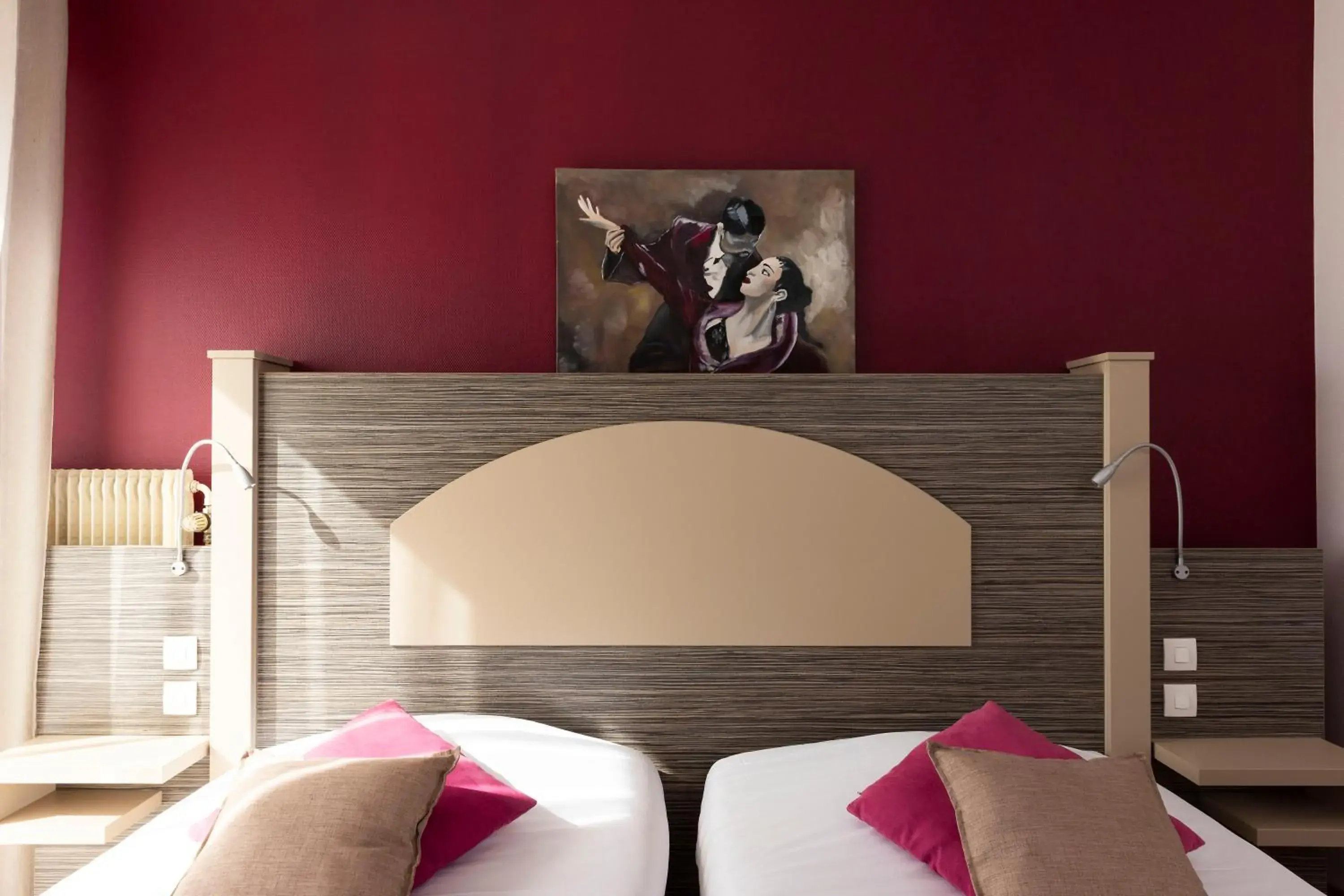 Twin Room in Hôtel du Bollenberg - Restaurant "Côté Plaine" - Spa de la Colline Twin Room in Hôtel du Bollenberg - Restaurant "Côté Plaine" - Spa de la Colline