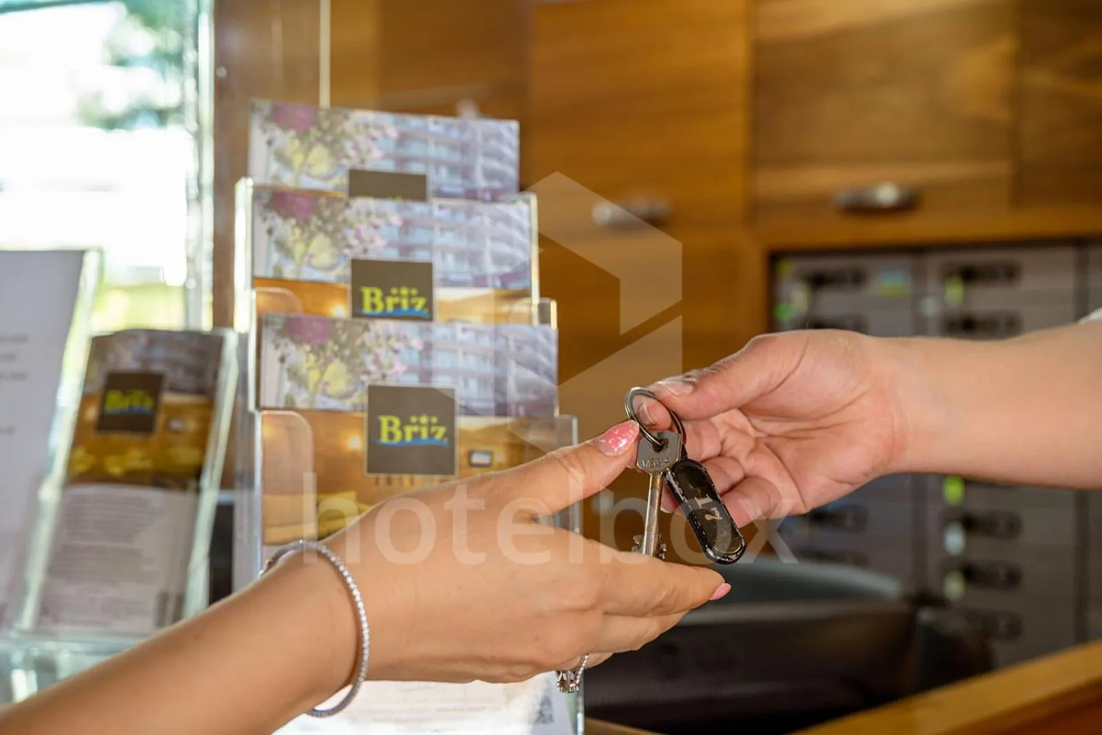 Lobby or reception in Briz Beach Apartments