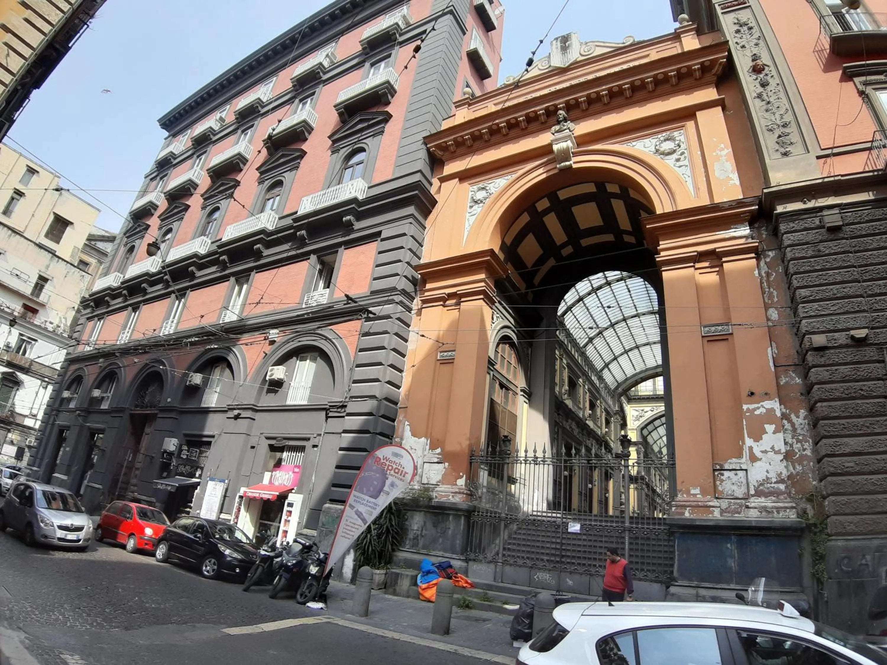 Property building in B&B Galleria Principe di Napoli