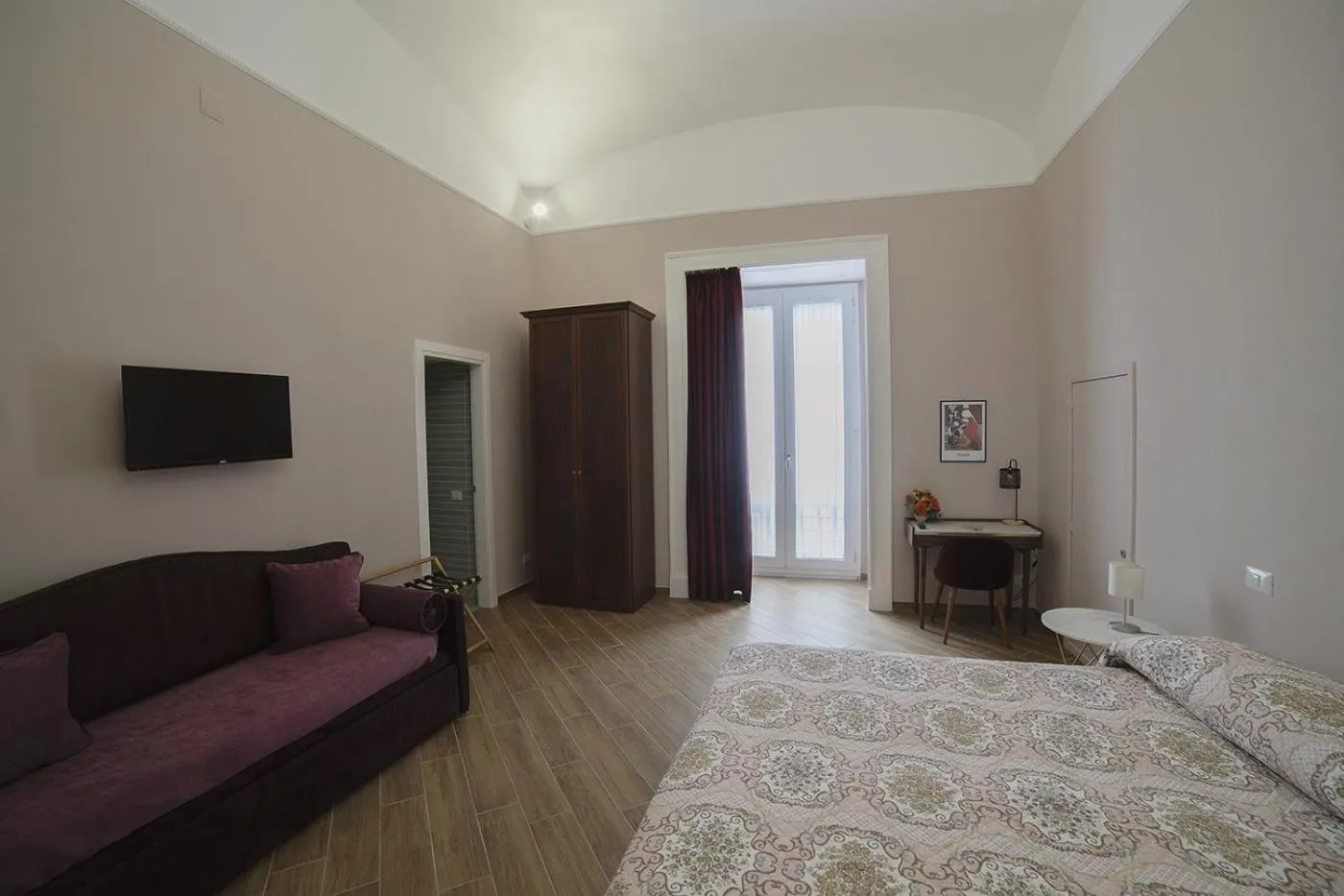 Bed in B&B Galleria Principe di Napoli