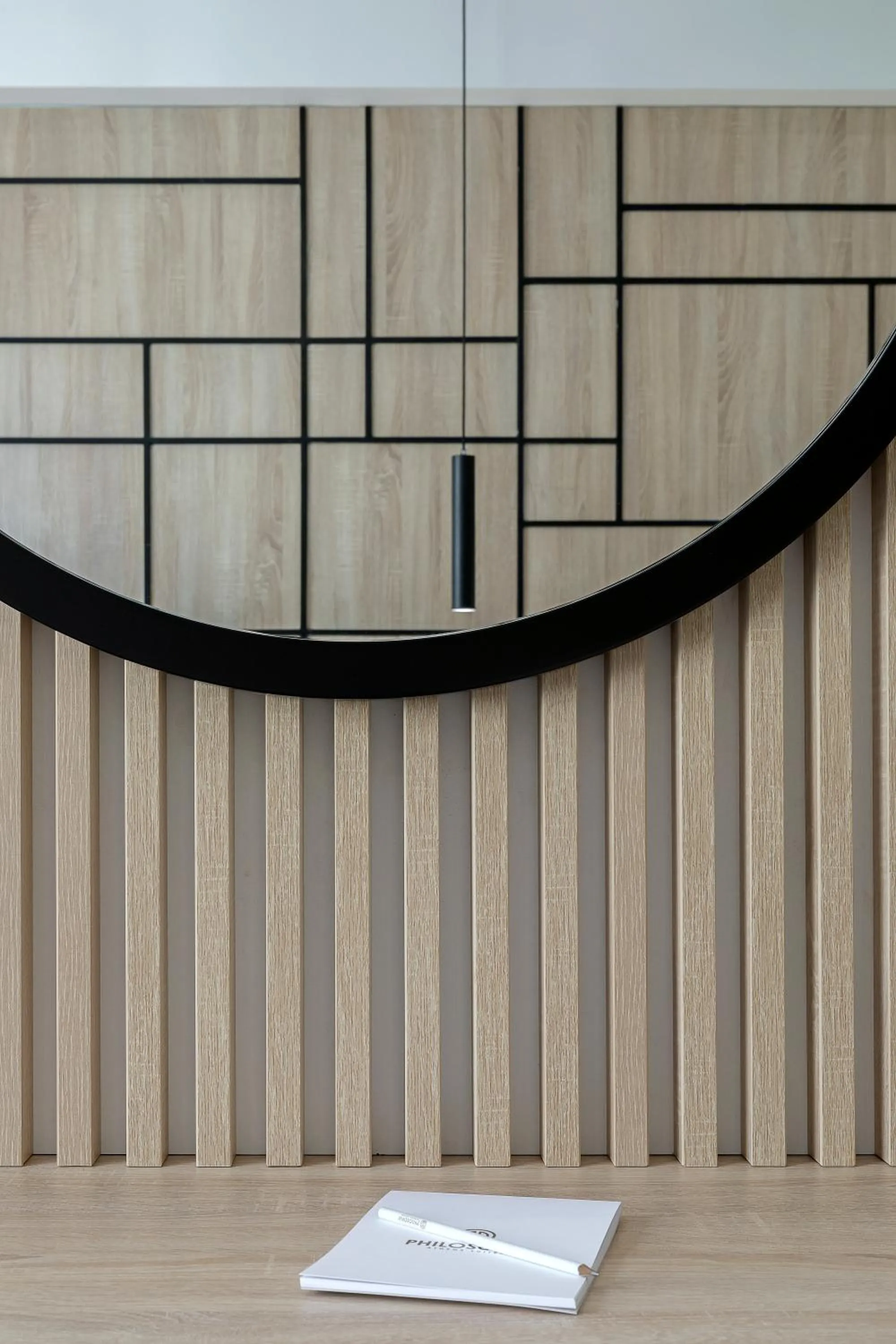 Decorative detail in Philosofia Athens Suites