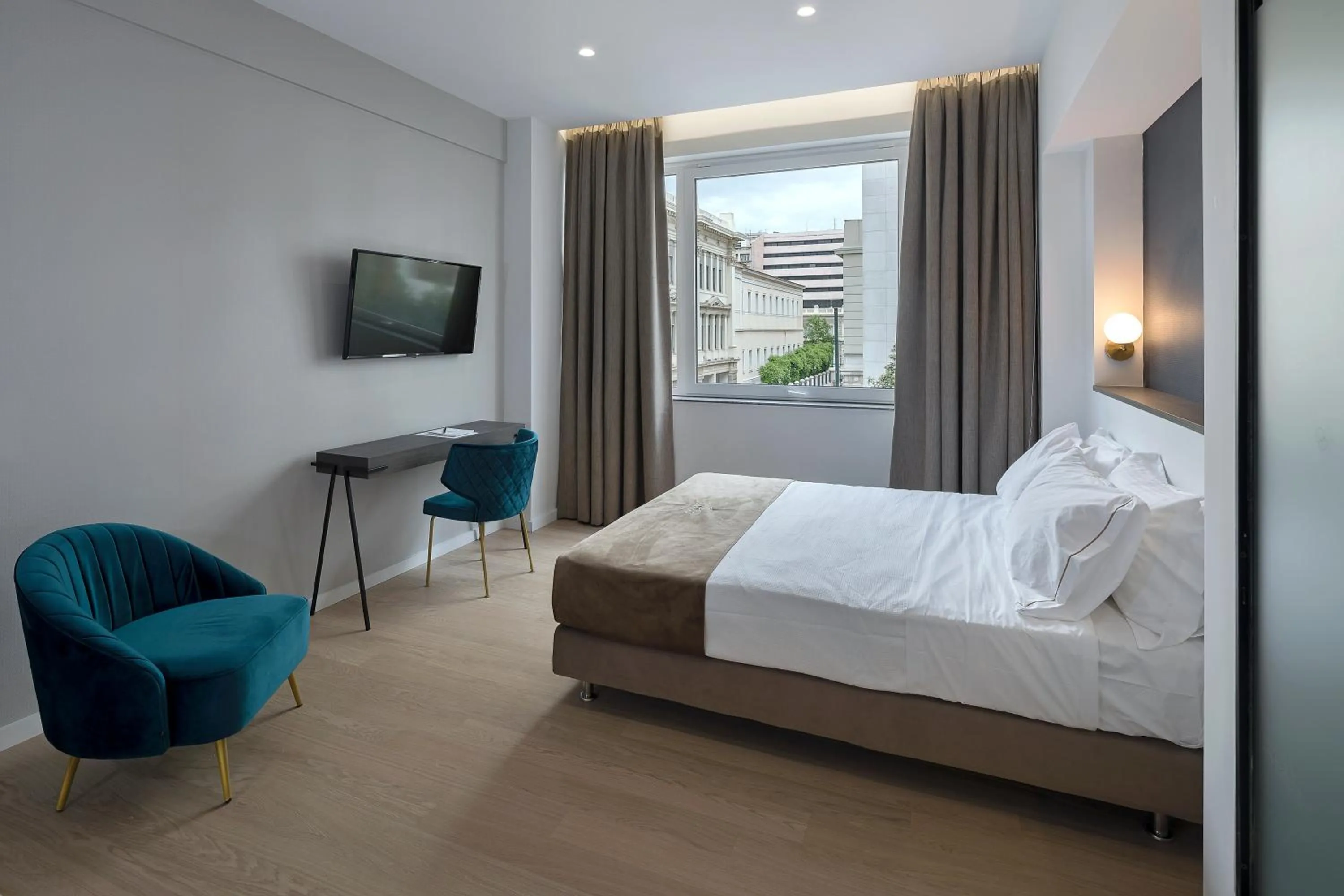 Nearby landmark, Bed in Philosofia Athens Suites