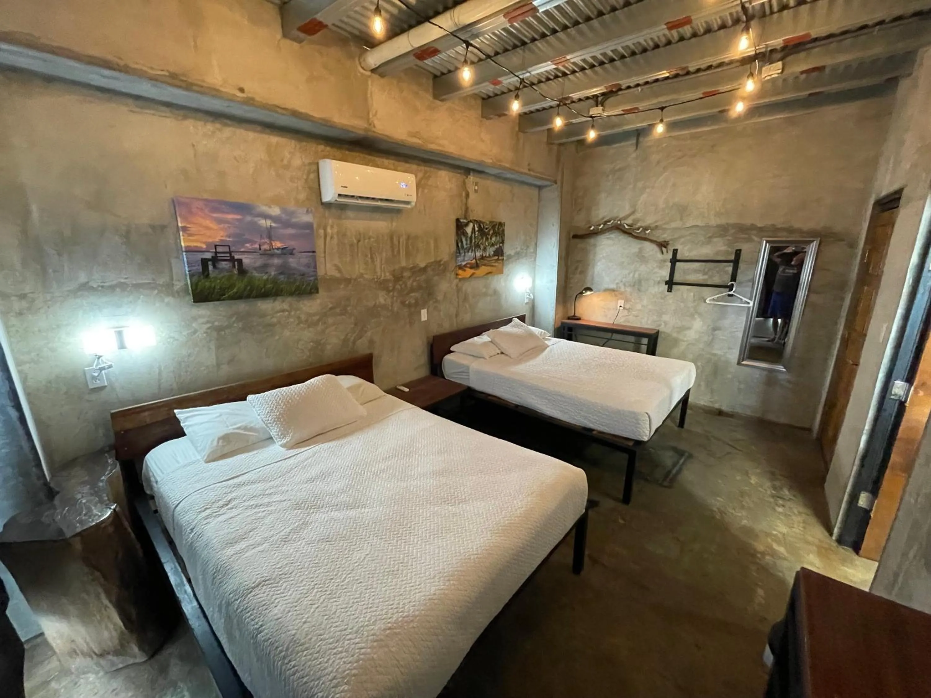 Bed in San Carlos Surf Resort & Eco Lodge