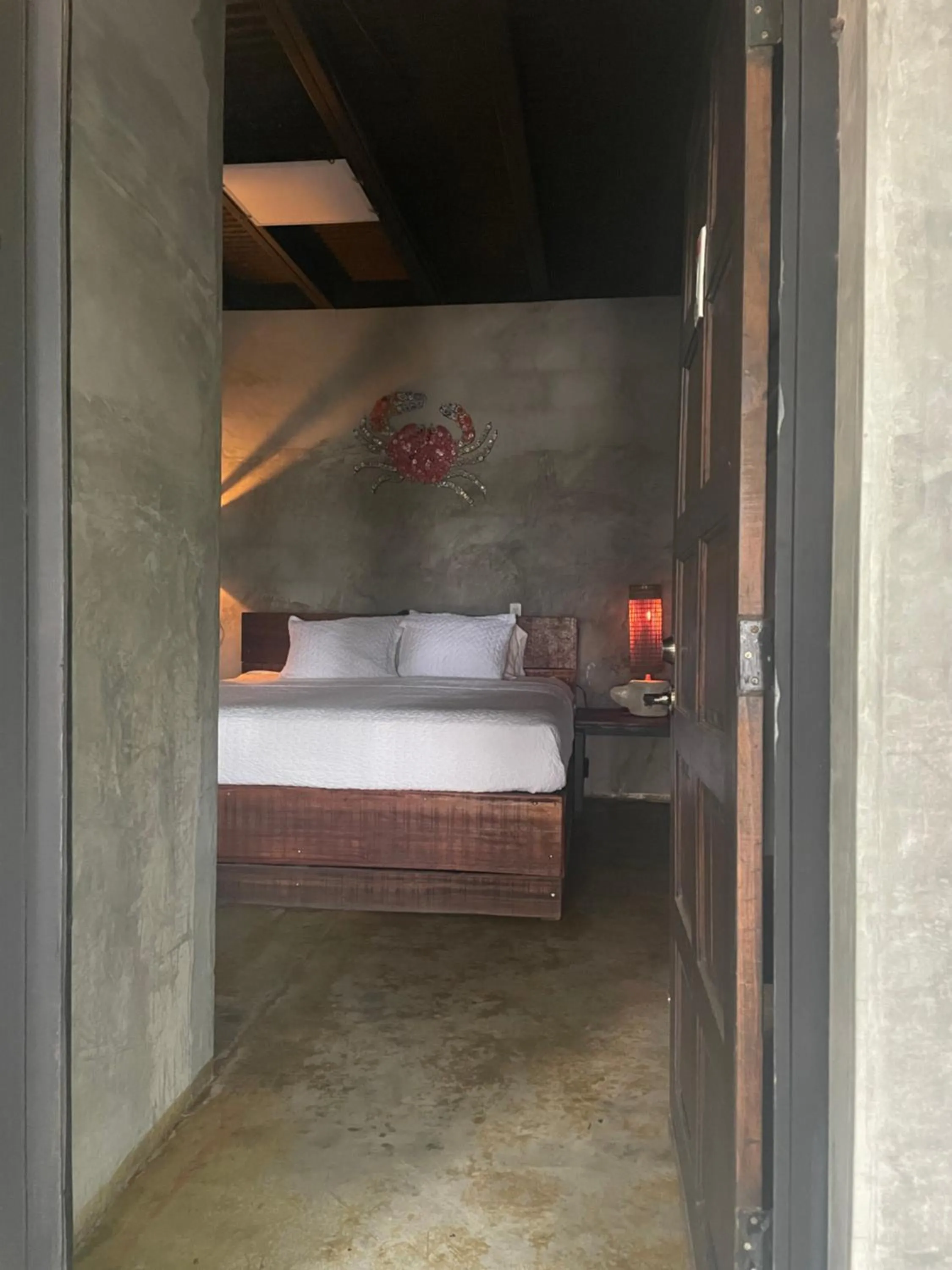 Bed in San Carlos Surf Resort & Eco Lodge