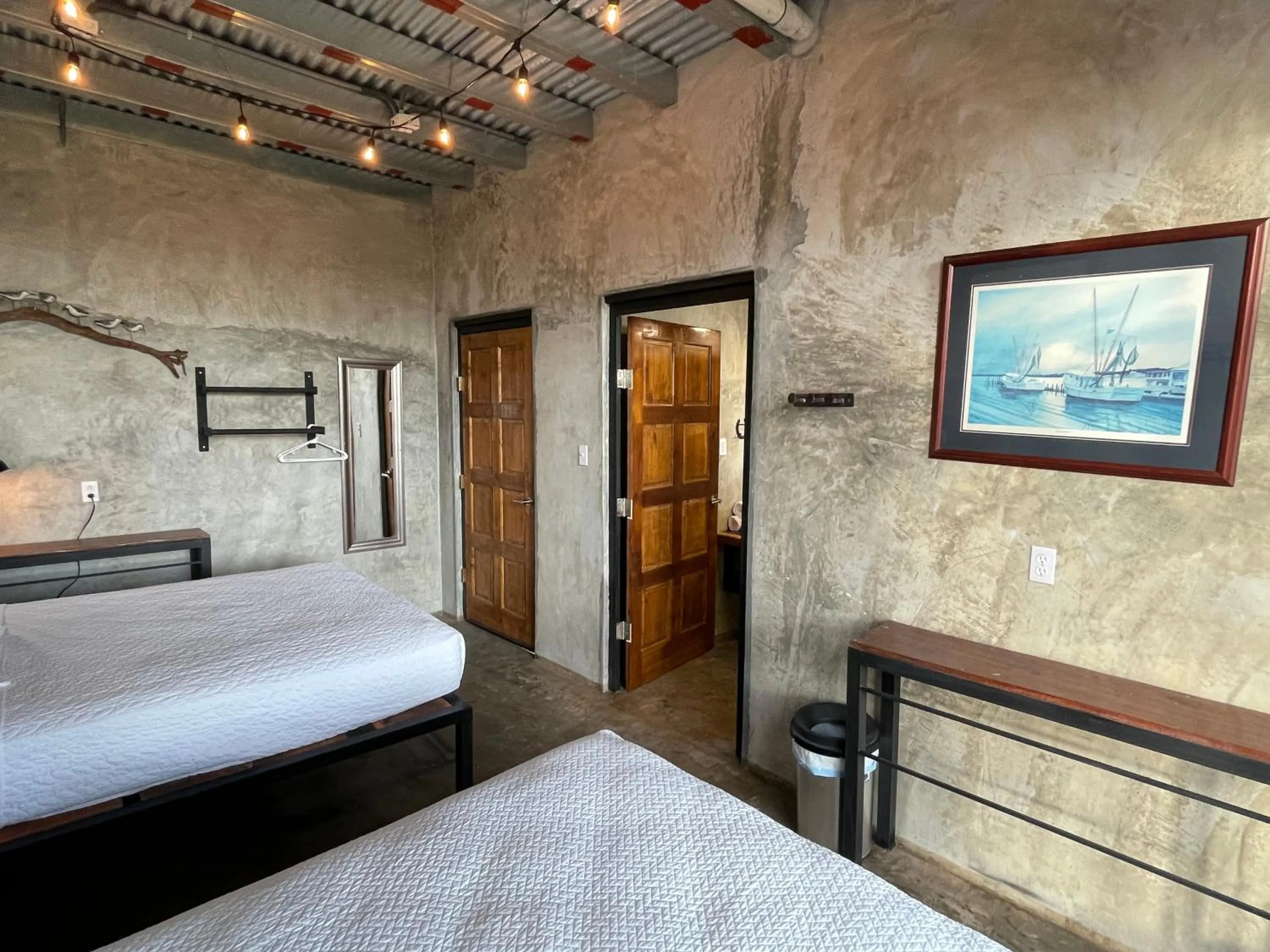 Bed in San Carlos Surf Resort & Eco Lodge
