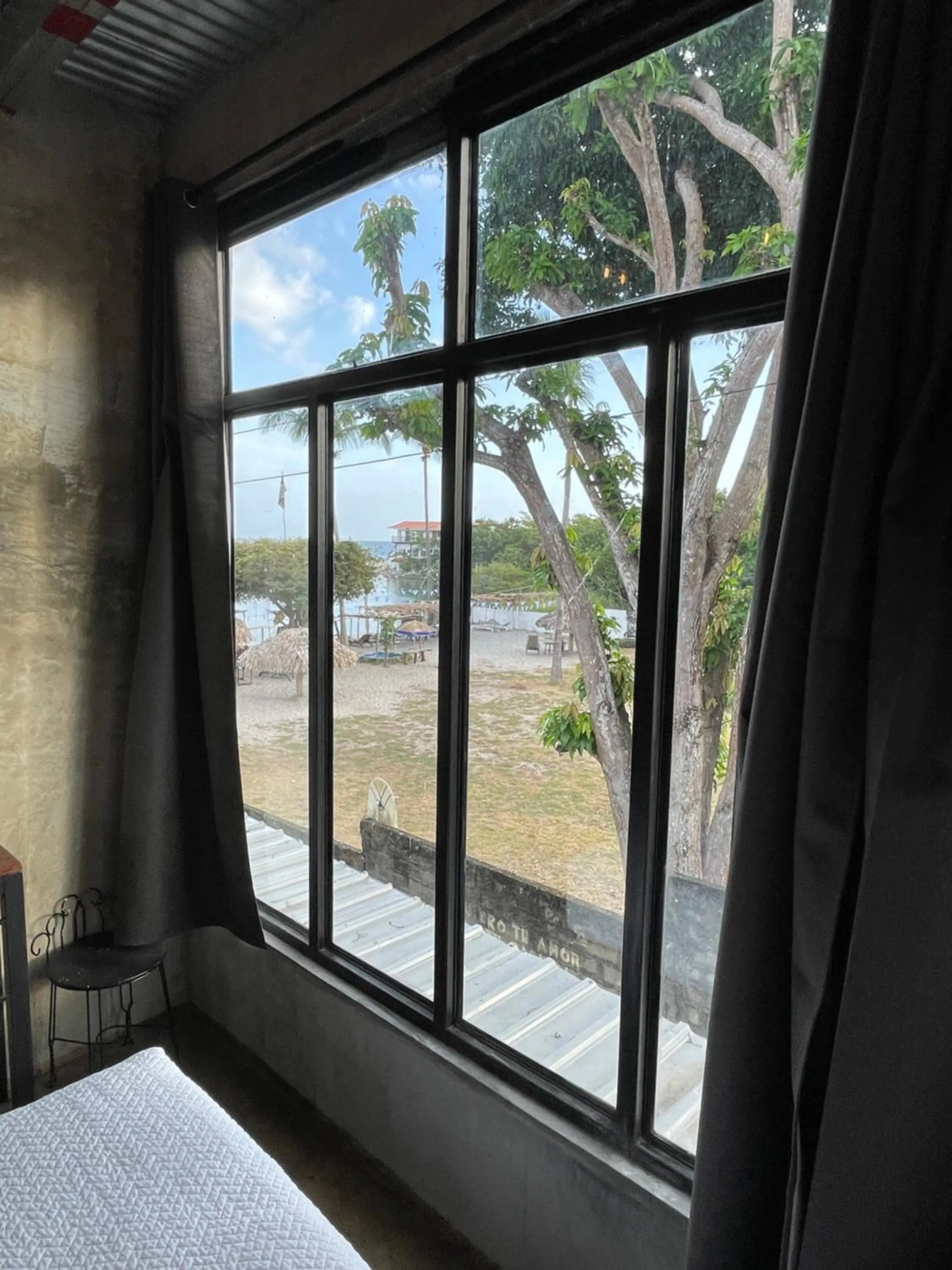 Bed in San Carlos Surf Resort & Eco Lodge