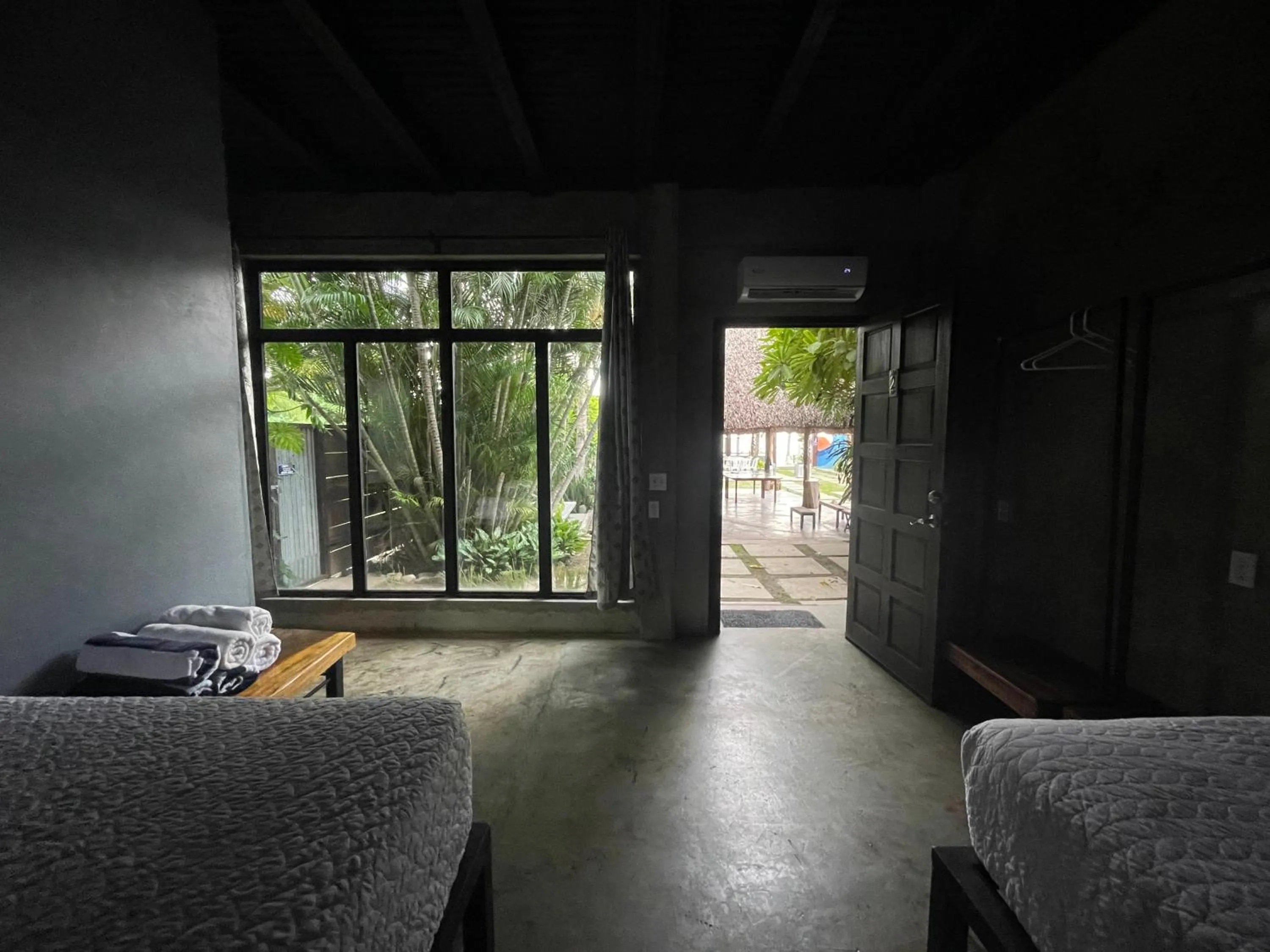 Bed in San Carlos Surf Resort & Eco Lodge