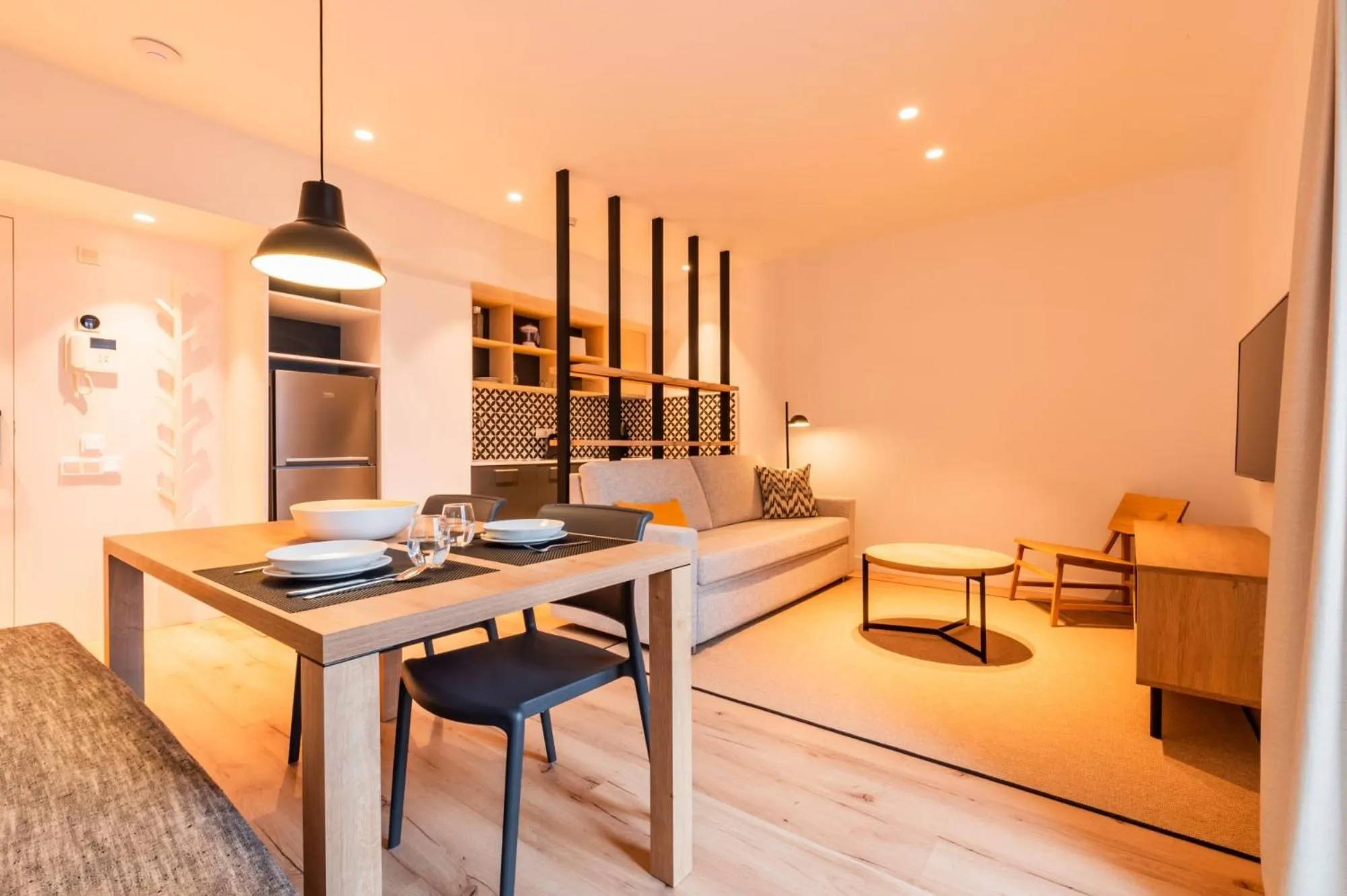 Kitchen or kitchenette in Port Plaza Apartments