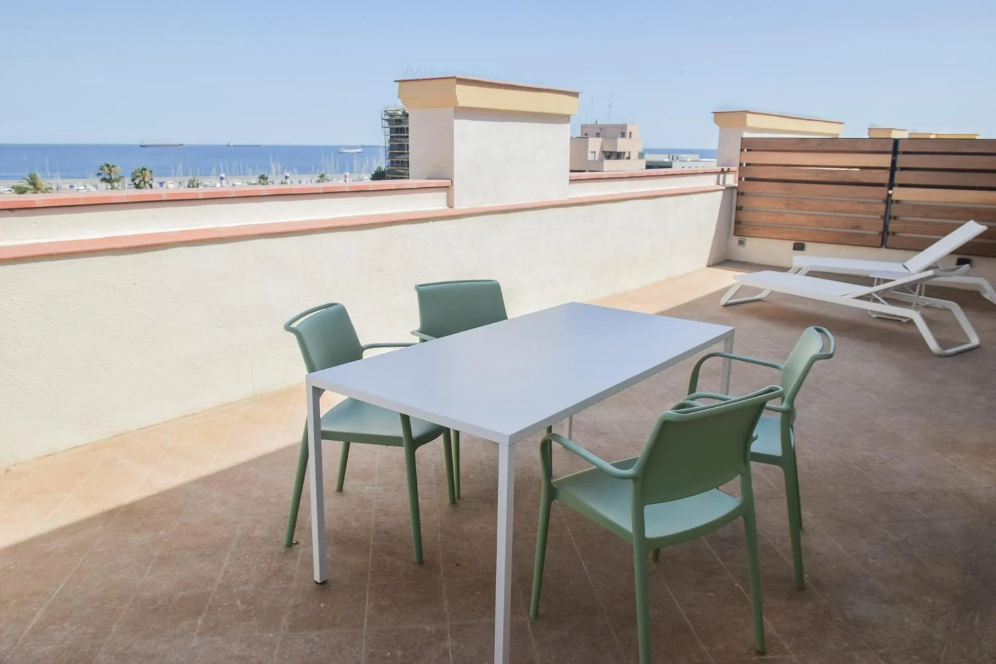 Beach in Port Plaza Apartments