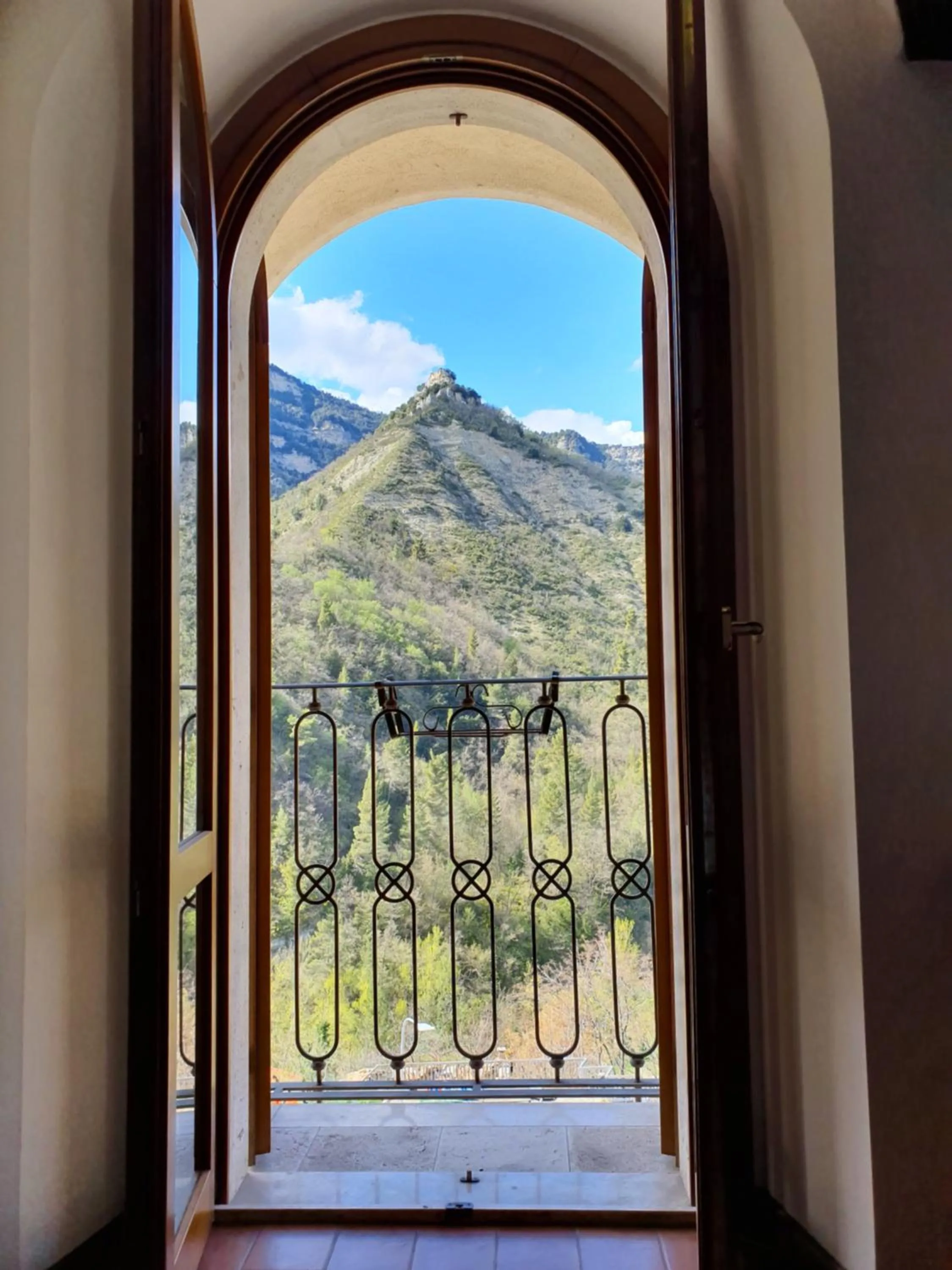 Balcony/Terrace in Albergo Ristorante Terme