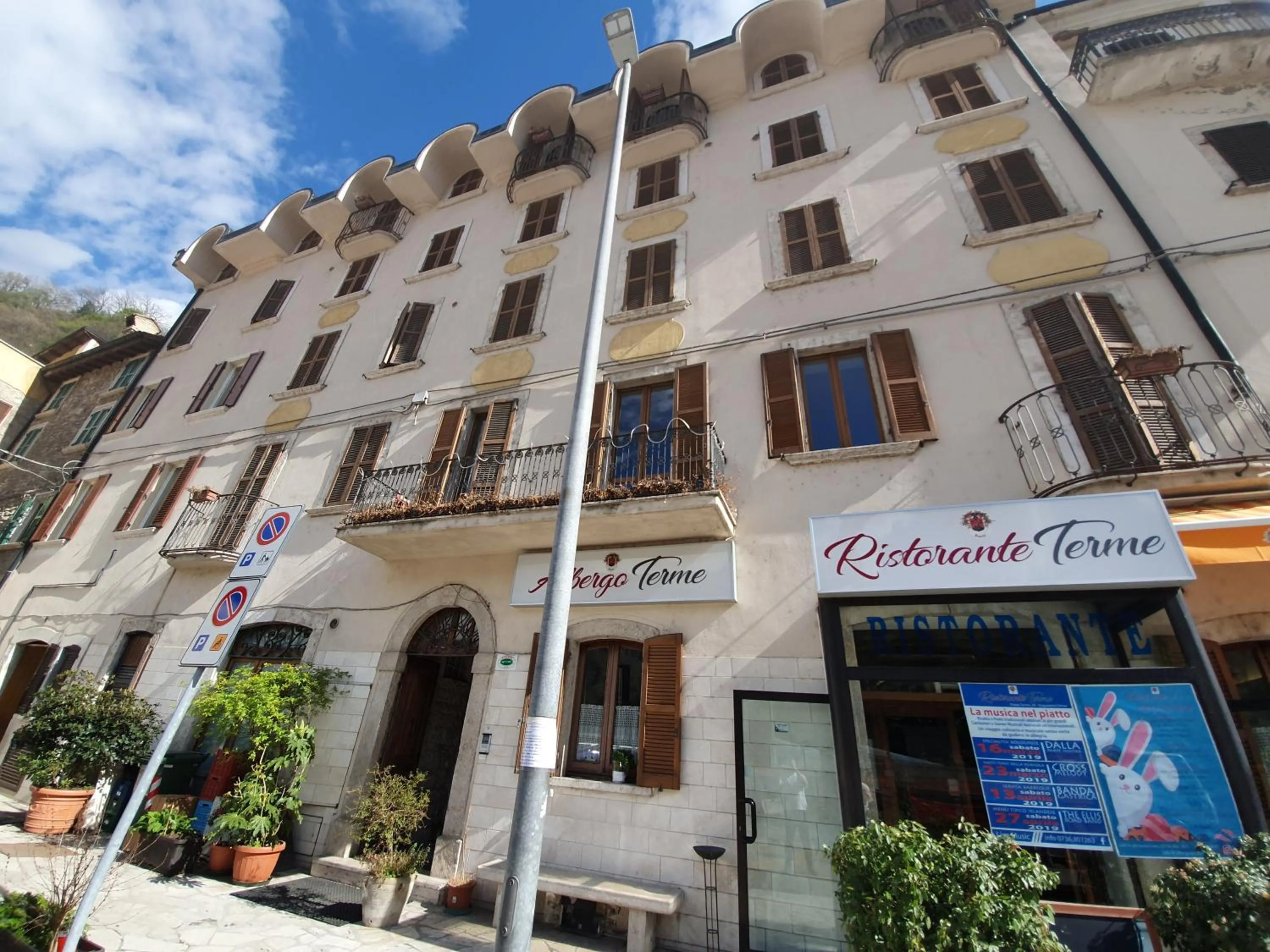 Property building in Albergo Ristorante Terme