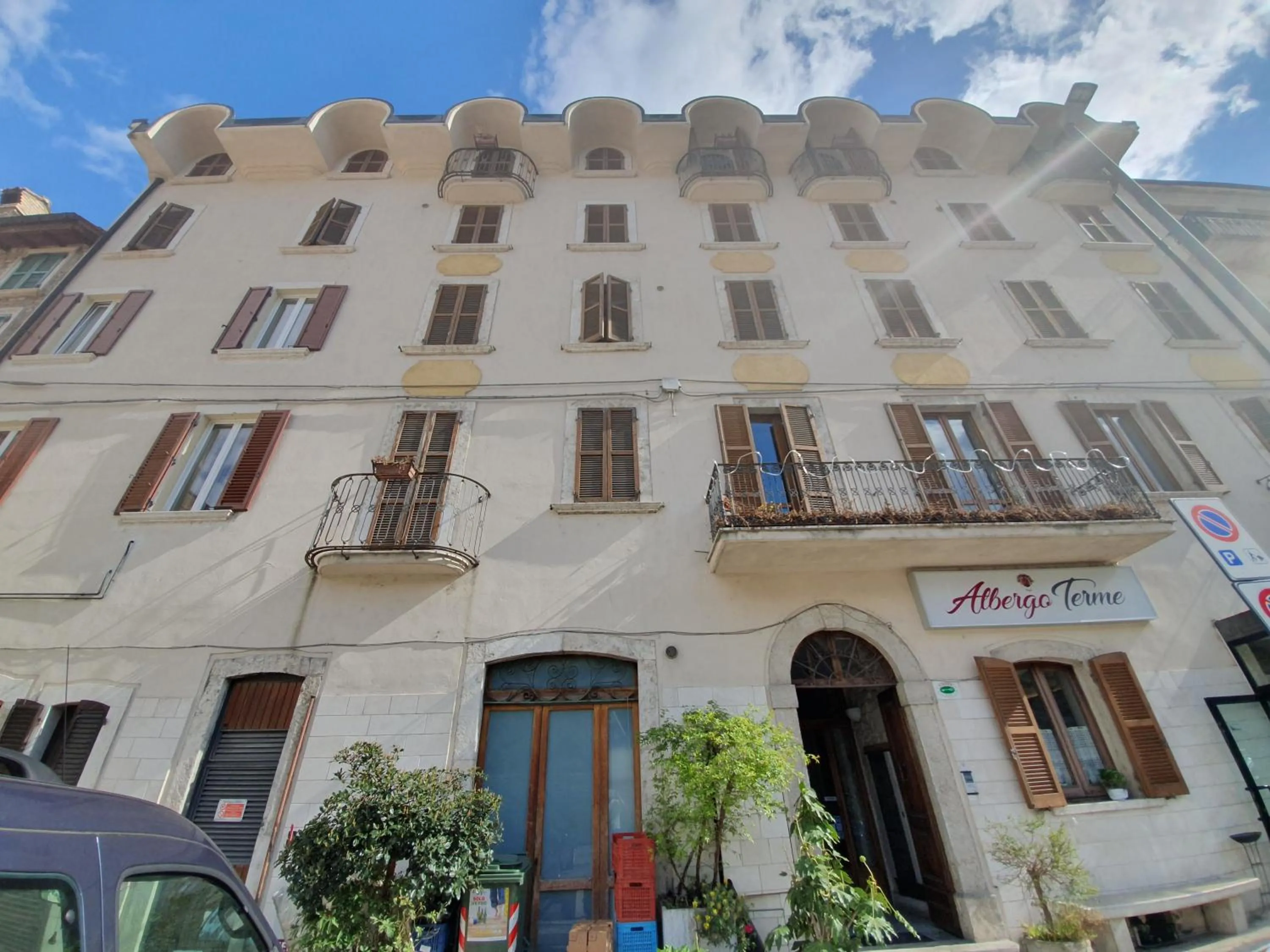 Property building in Albergo Ristorante Terme