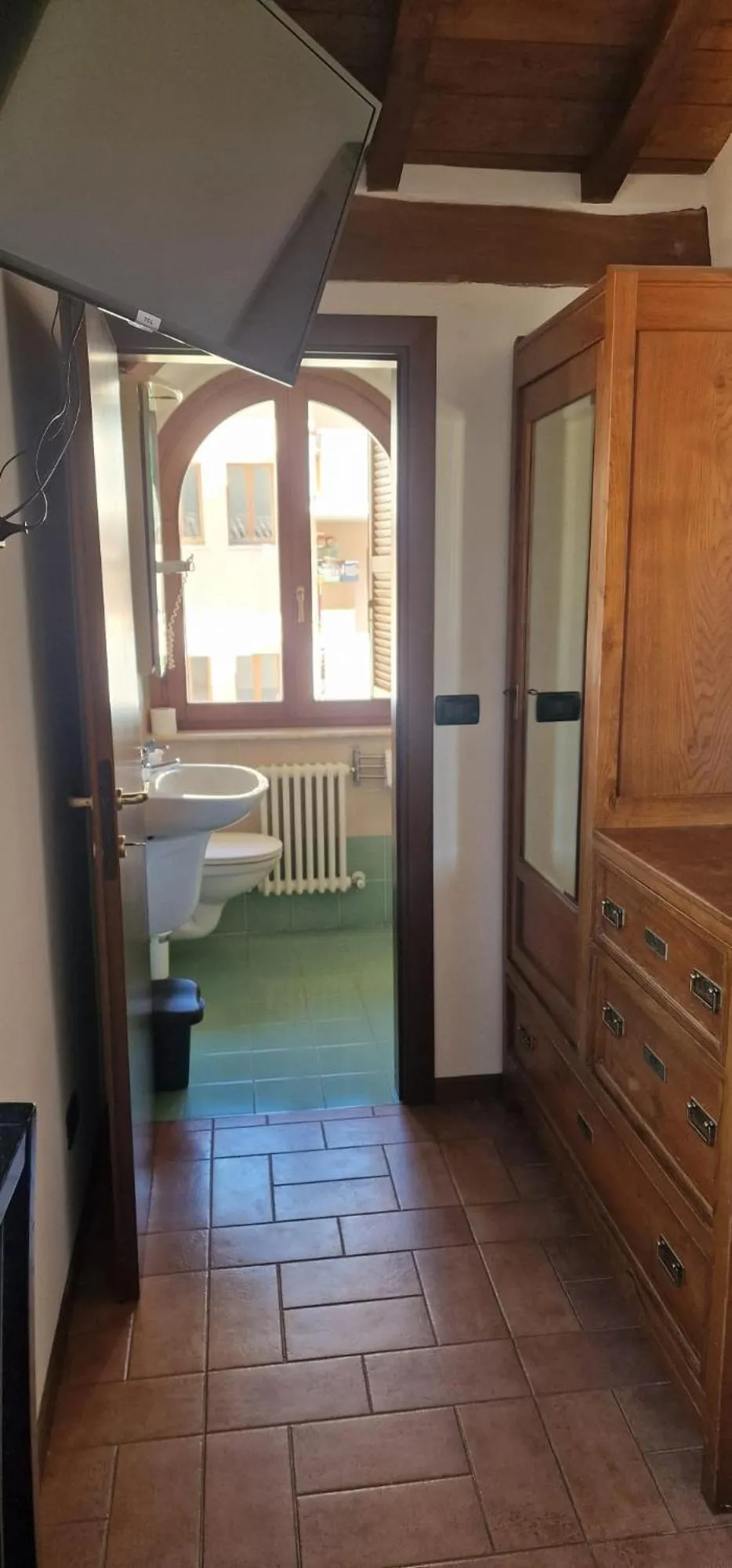 Bathroom in Albergo Ristorante Terme